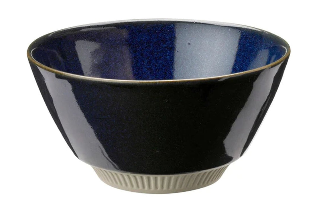 Knabstrup Keramik Colorit Skål Ø 14 cm, Navy Blå