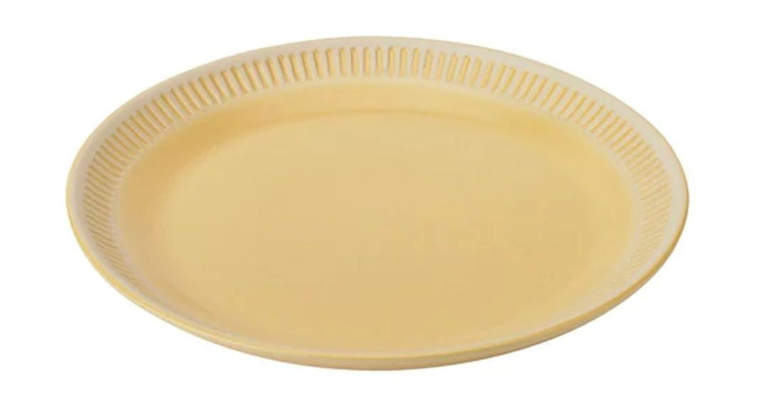 Knabstrup Keramik Colorit Plate Ø 19 cm, gul