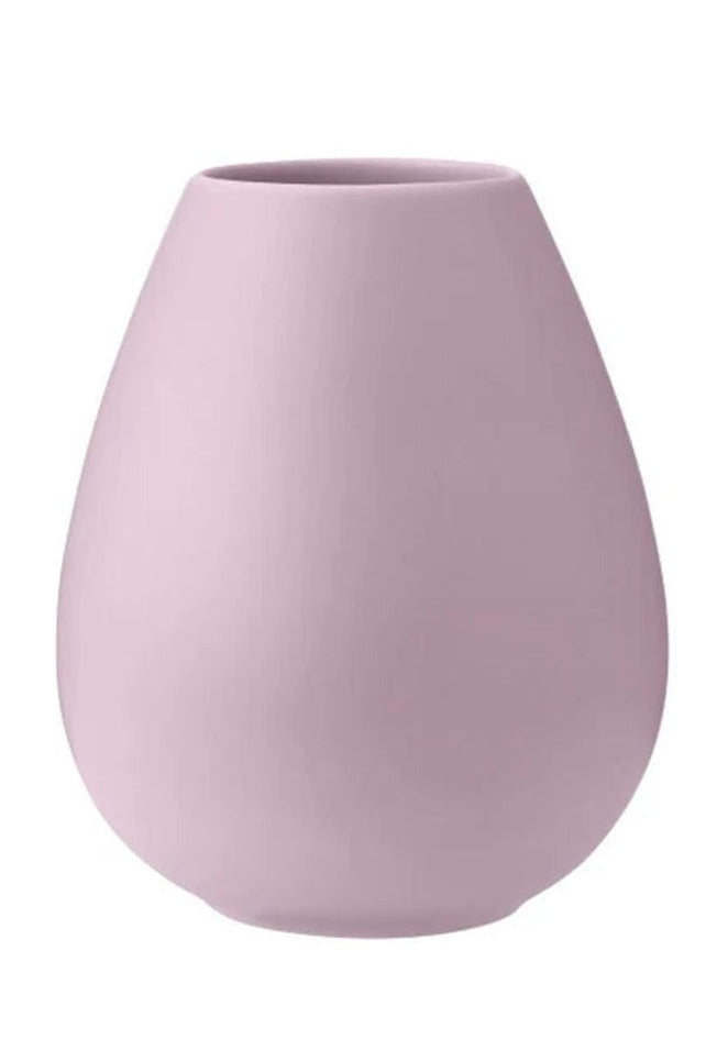 Knabstrup Keramik Jordvas h 19 cm, dammig rosa