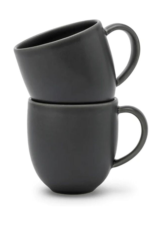 Knabstrup Keramik Tavola Mug 2 st. 300 ml, grå