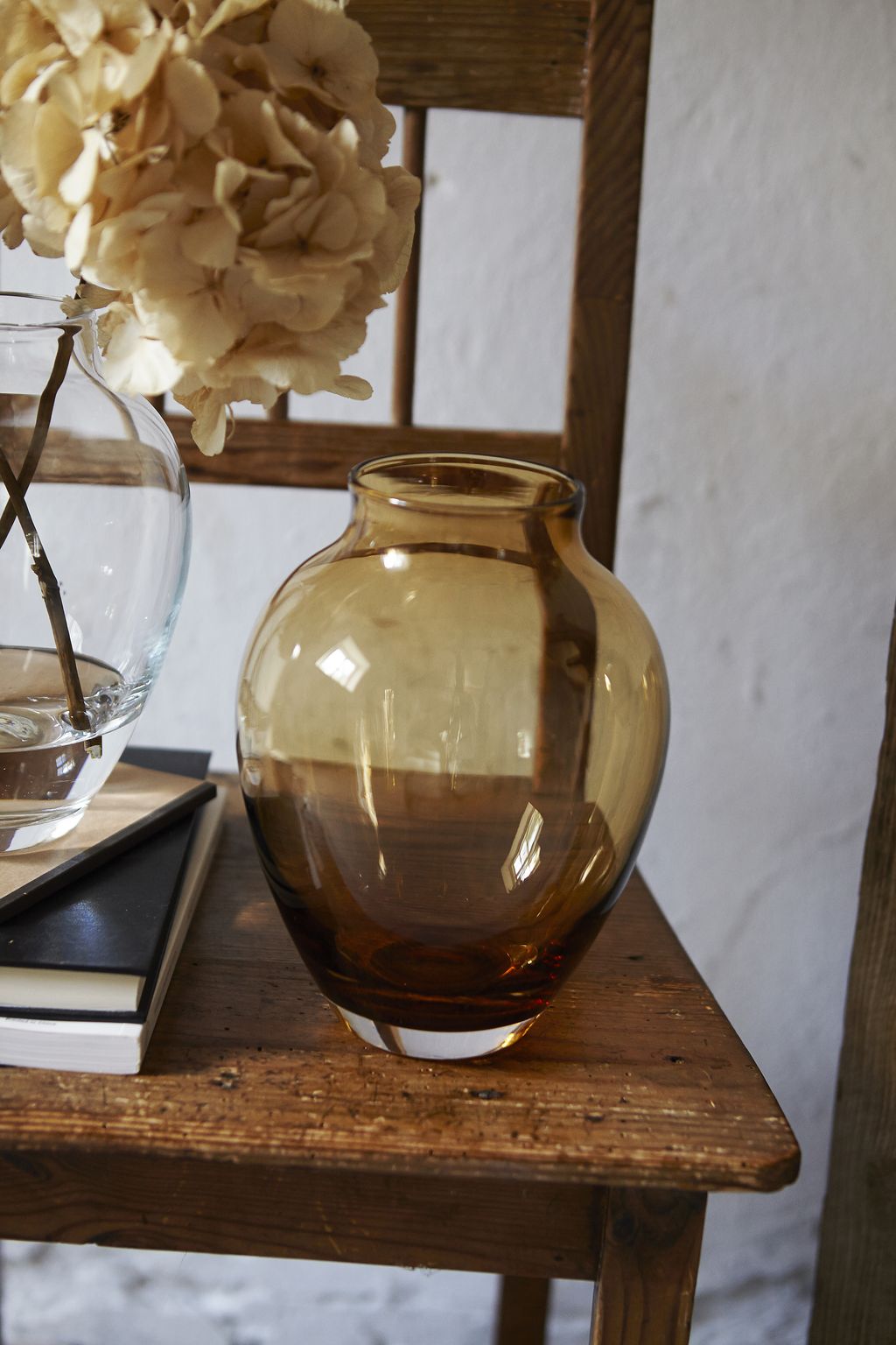 Knabstrup Keramik Vase Glas H 20 cm, Amber