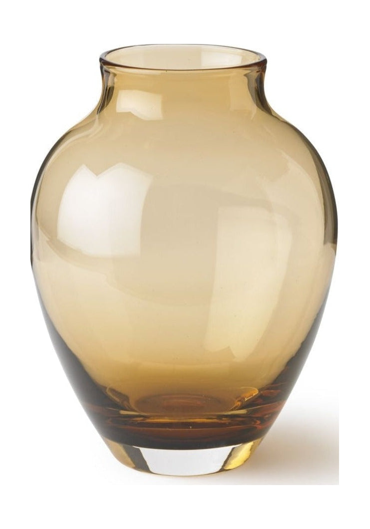 Knabstrup Keramik Vase Glas H 20 cm, Amber