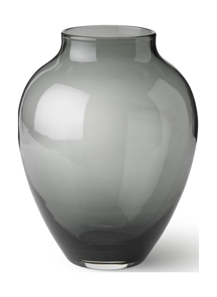 Knabstrup Keramik Vase Glas H 20 cm, Grå