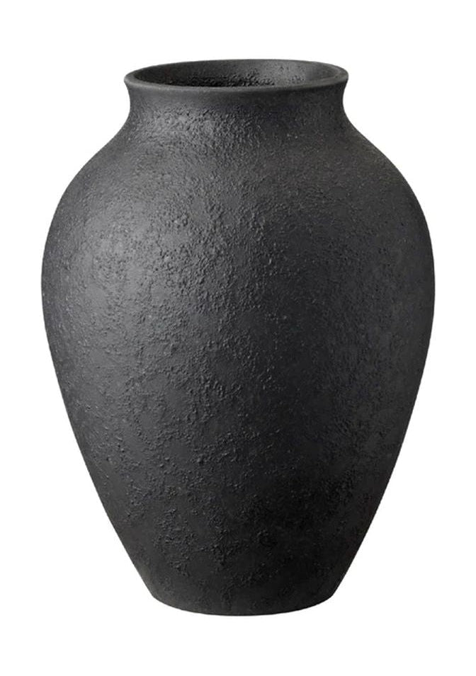 Knabstrup Keramik Vase H 20 cm, Sort