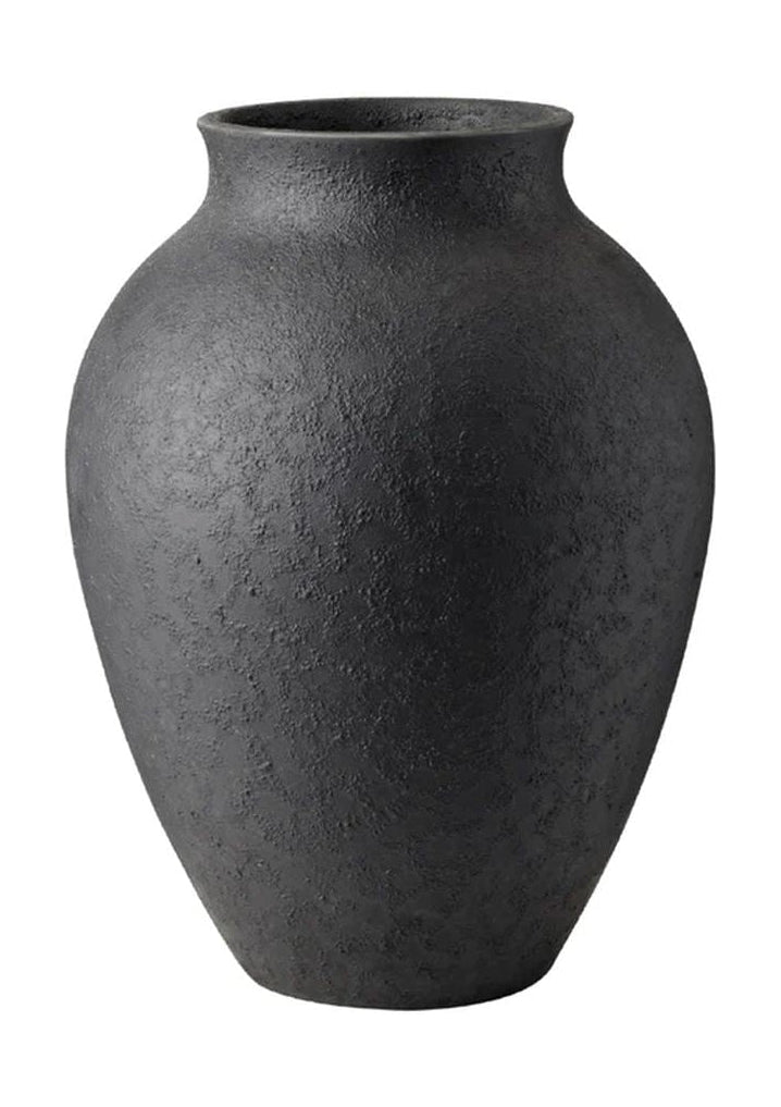 Knabstrup Keramik Vas h 27 cm, svart