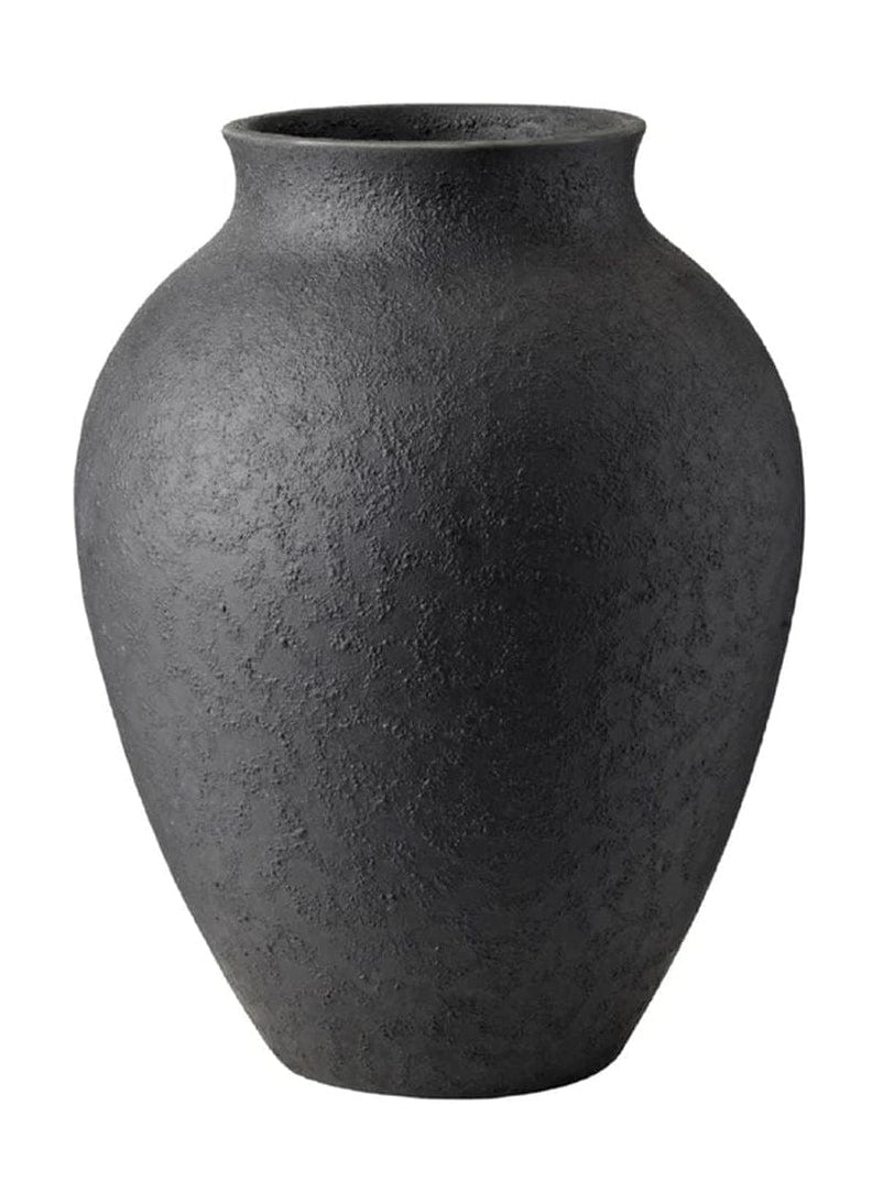Knabstrup Keramik Vase H 35 cm, svart