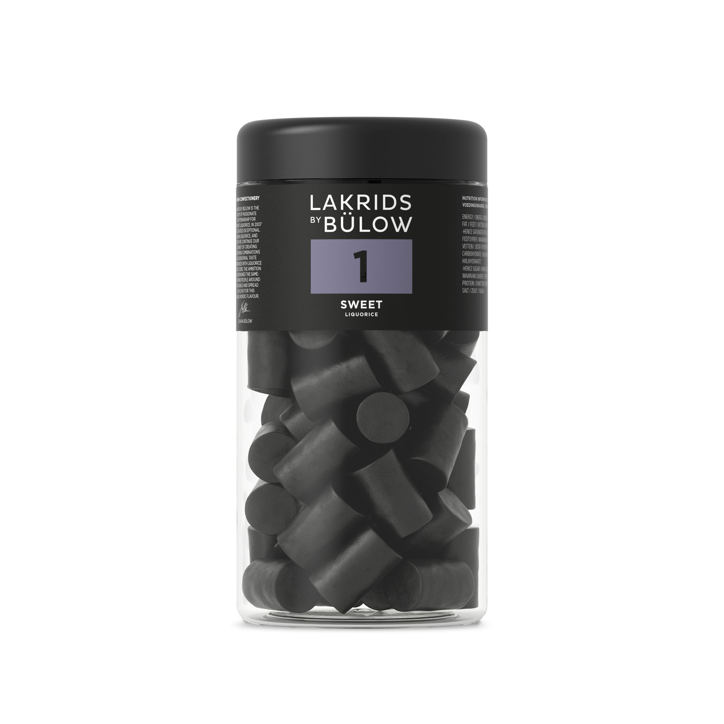 Lakrids by Bülow 1-söta, 360 gram