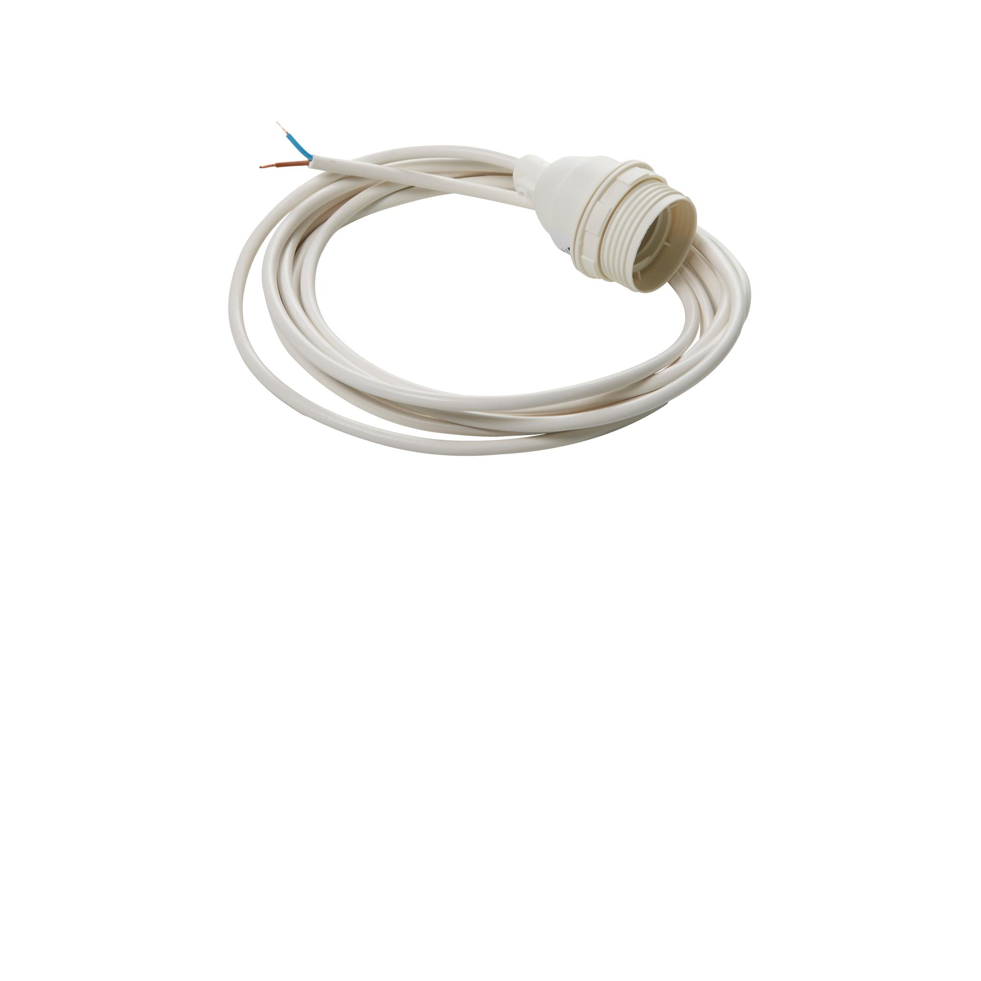 LE KLINT 900, elektrisk upphängning 3m sladd, vit plast