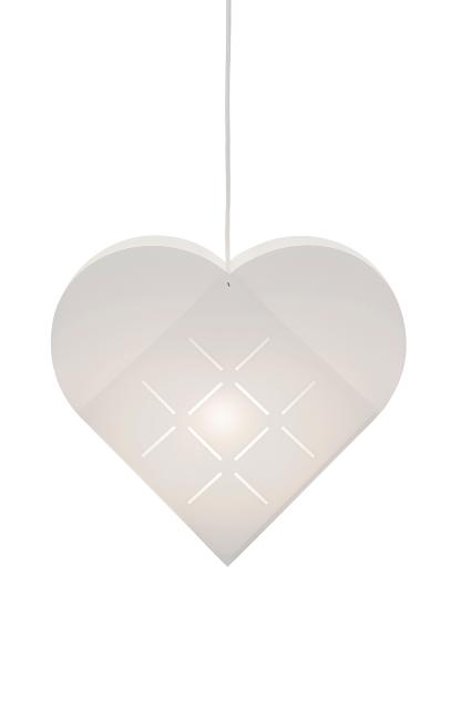 Le Klint Heart Light Hvid, S
