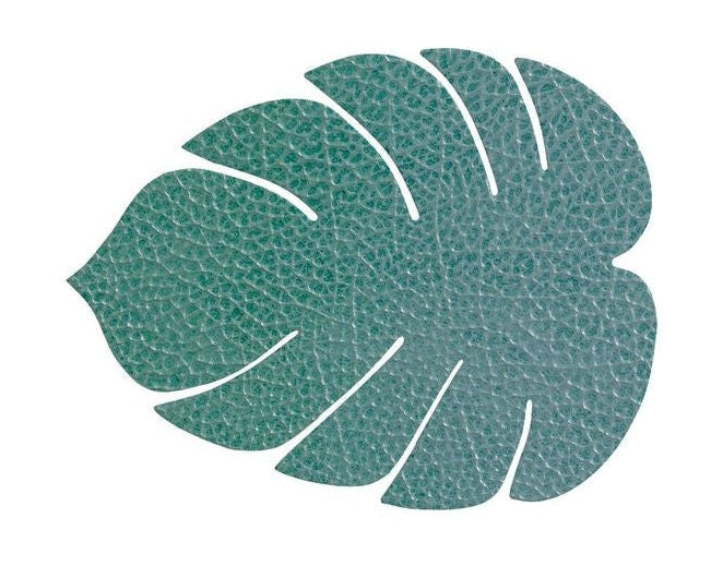 Lind DNA Leaf Glasbrik Hippo Læder, Pastelgrøn