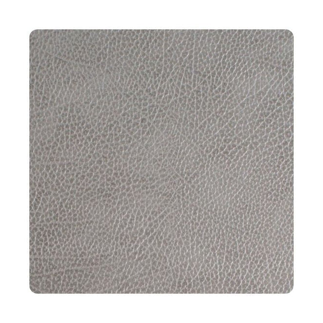 Lind DNA Square Glass Piece Hippo Leather, Anthracite Grey