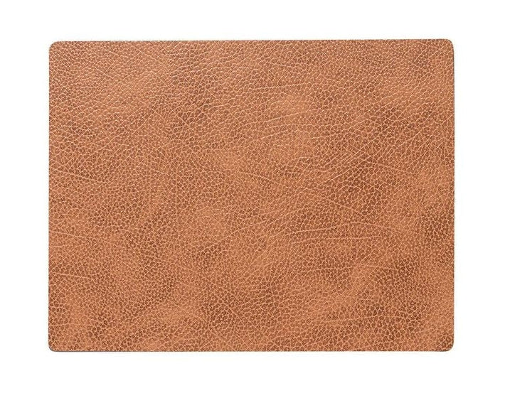 Lind DNA Square Cover Servit Hippo Leather M, Nature
