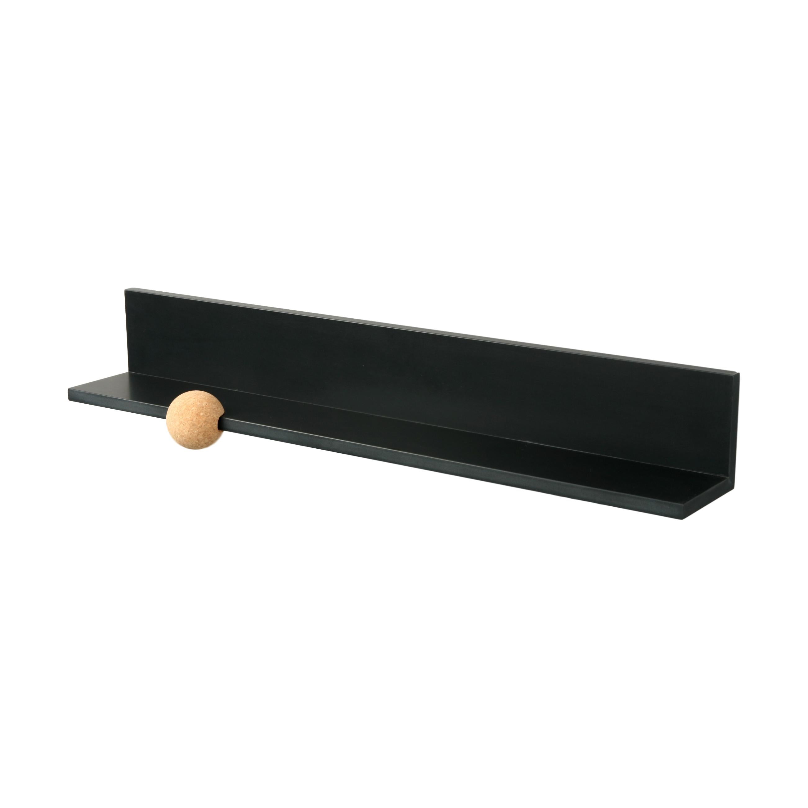 LoCa Straights Cutter Shelf Black, 60 cm