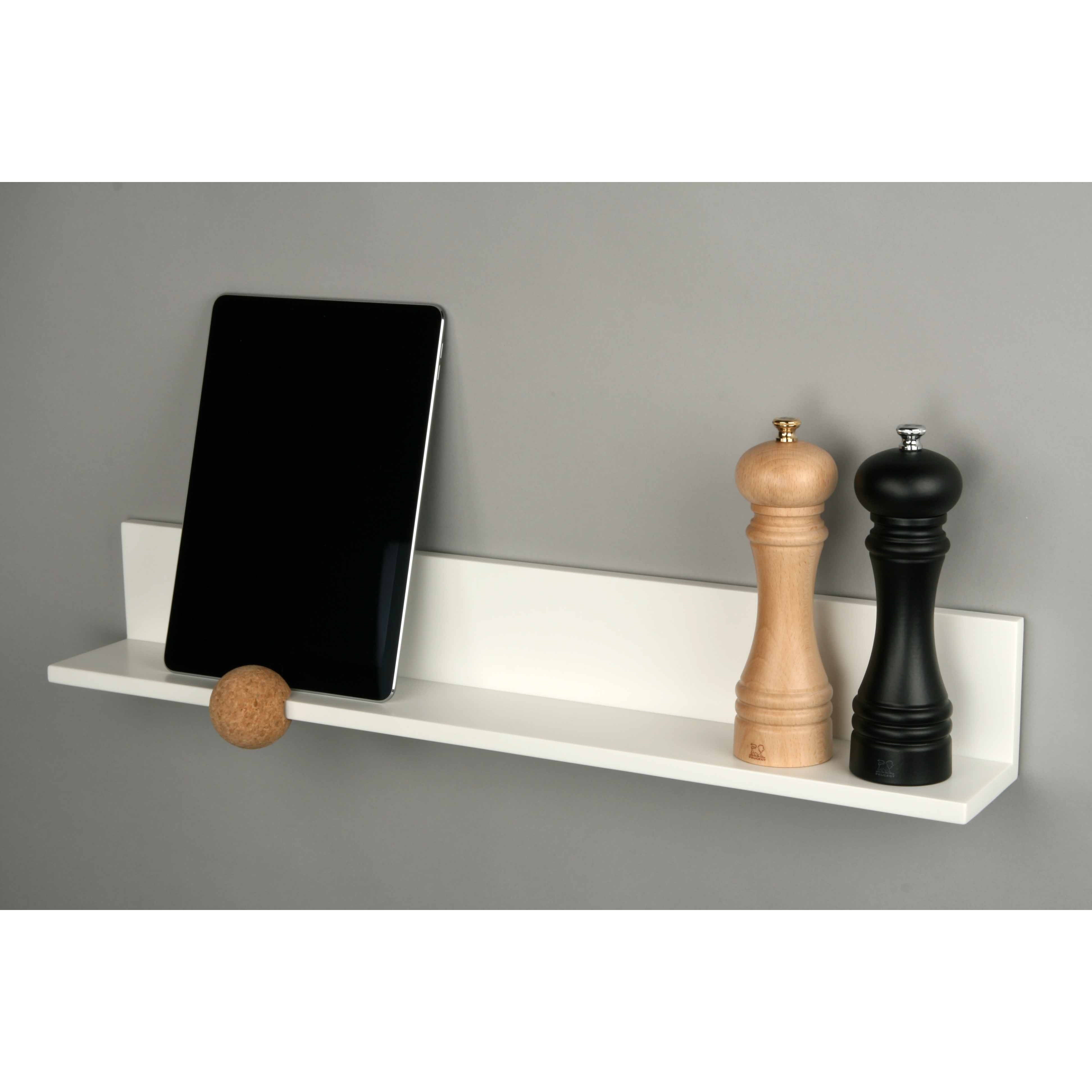 LoCa Straights Cutter Shelf White, 60 cm