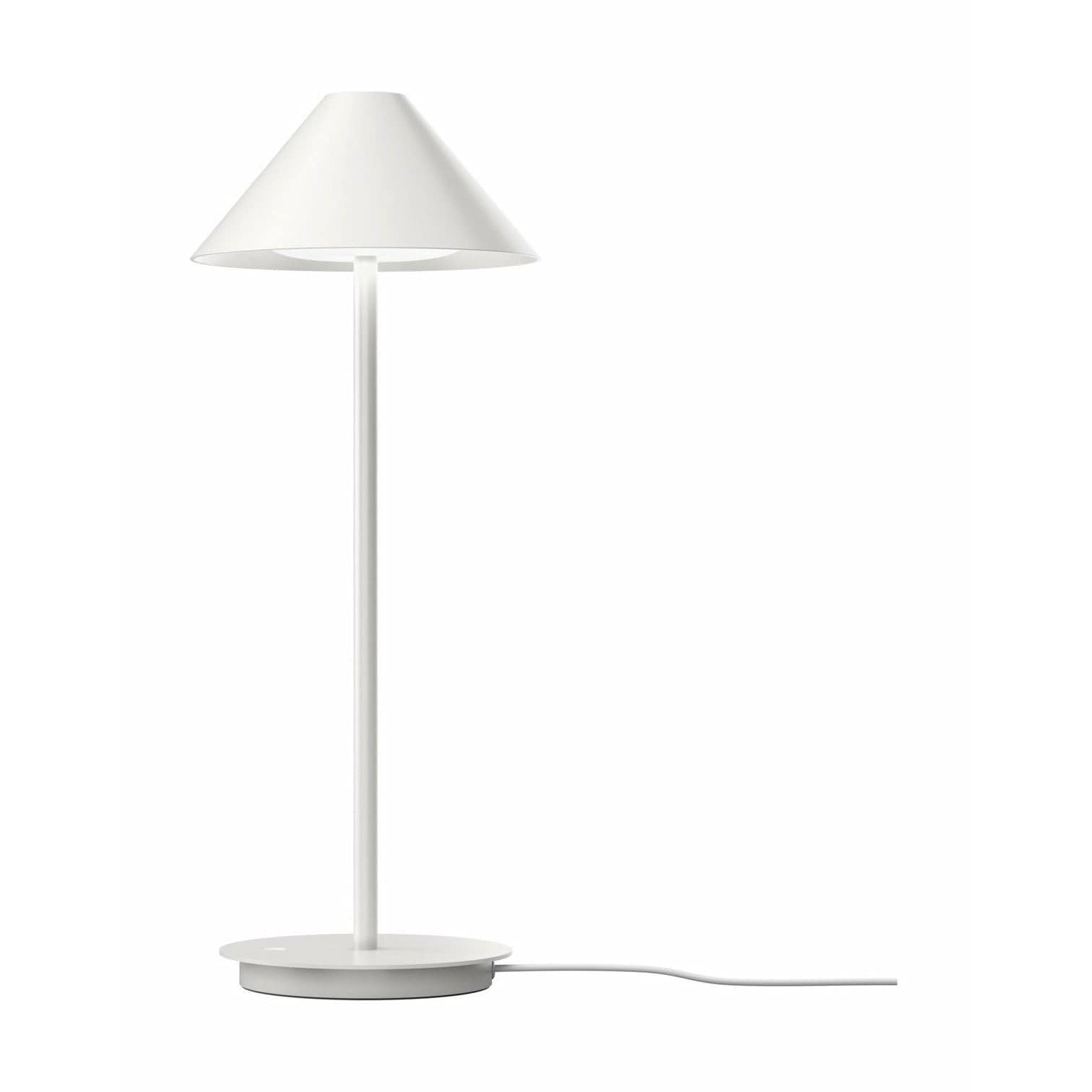 Louis Poulsen Keglen Bordlampe, Hvid