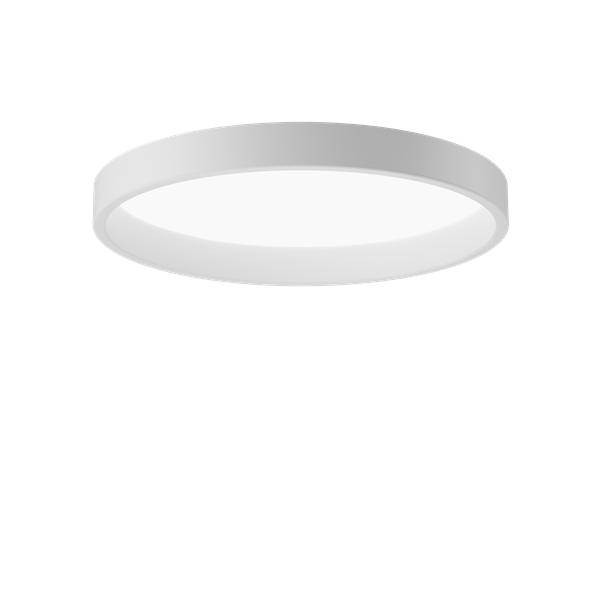 Louis Poulsen LP Circle Semi -Receed Installation Lighting Ø450 mm, White