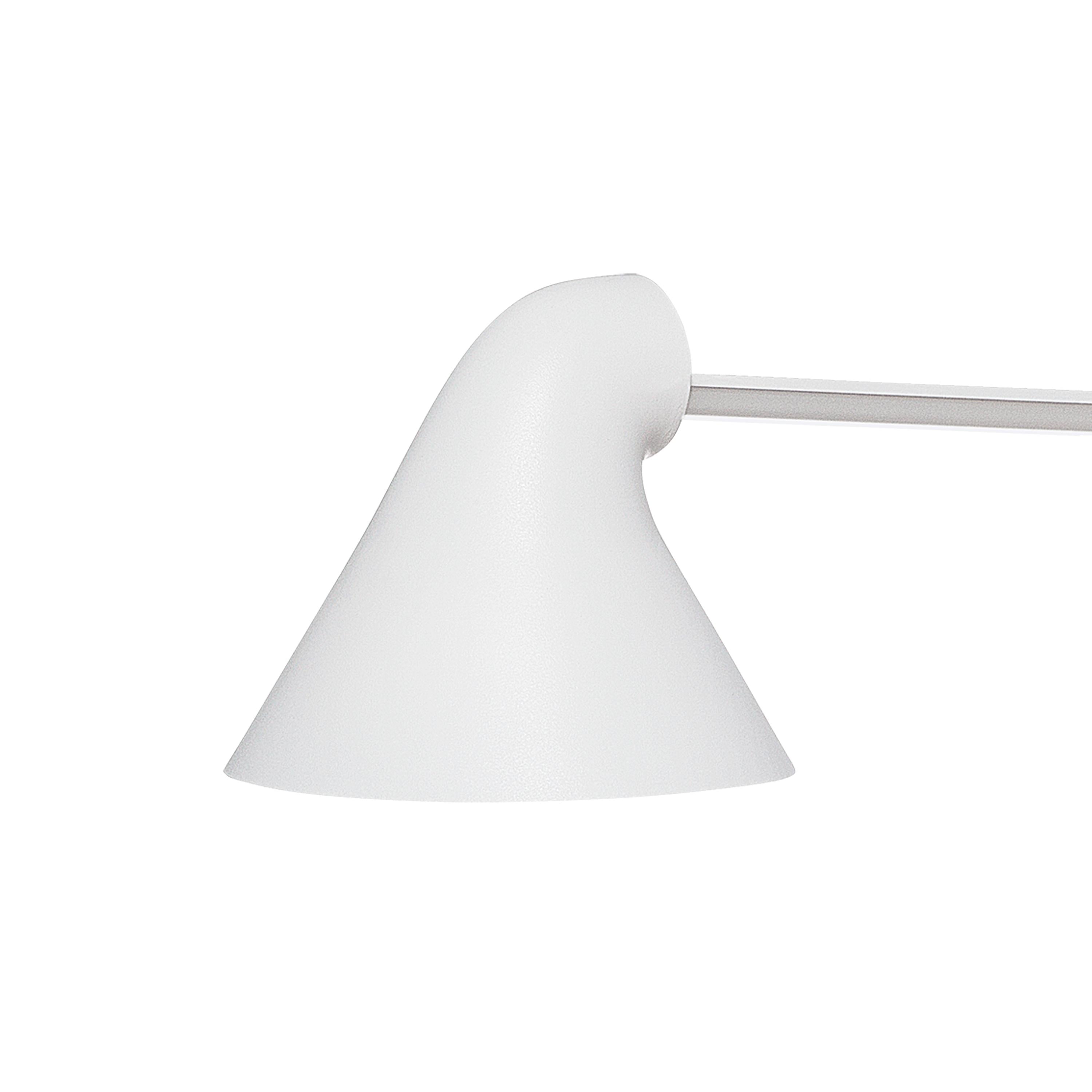 Louis Poulsen NJP bordslampa stick Ø10 cm, vit