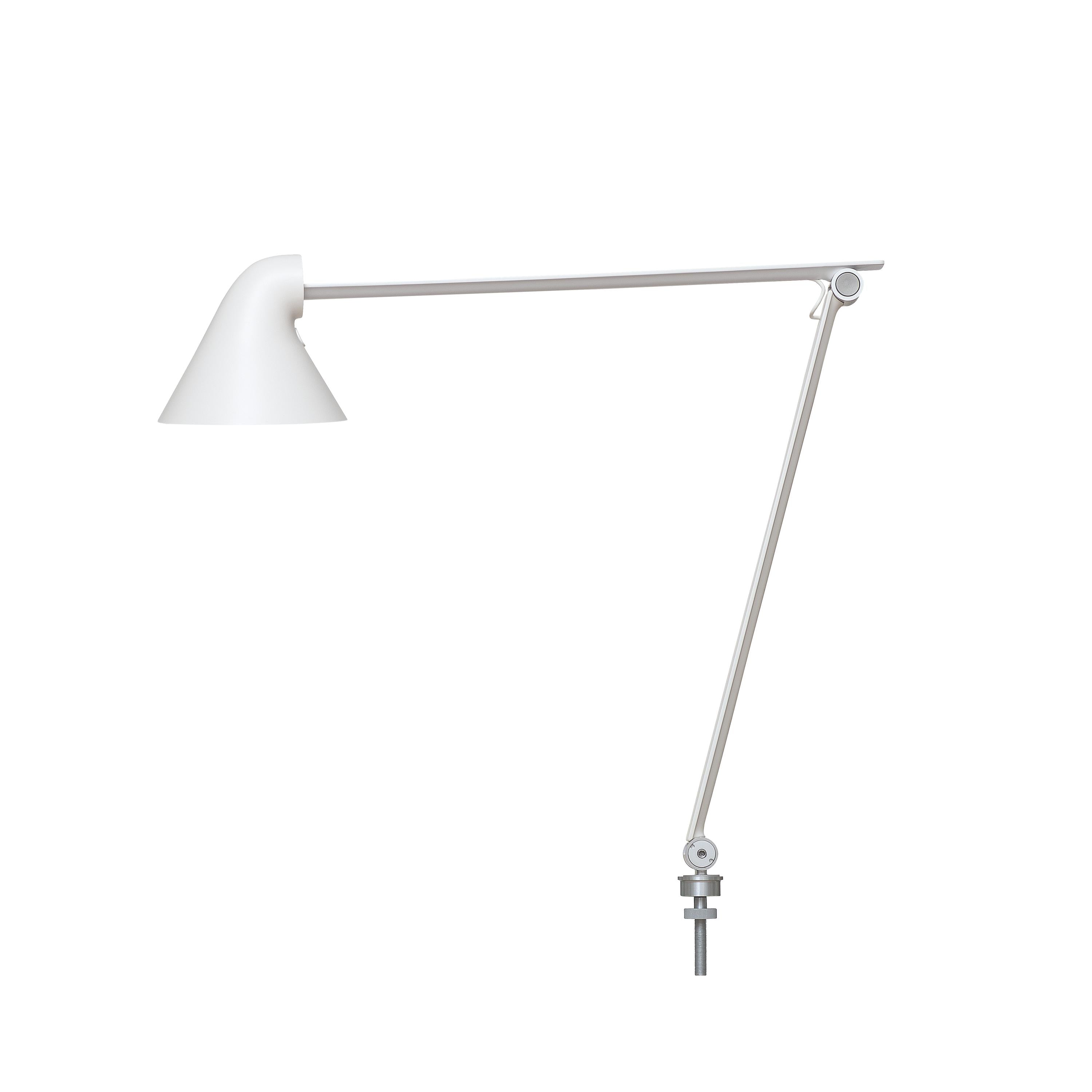 Louis Poulsen NJP bordslampa stick Ø10 cm, vit