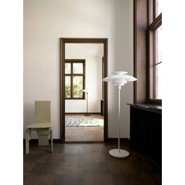 Louis Poulsen PH 80 White Floor Lamp 131.5cm