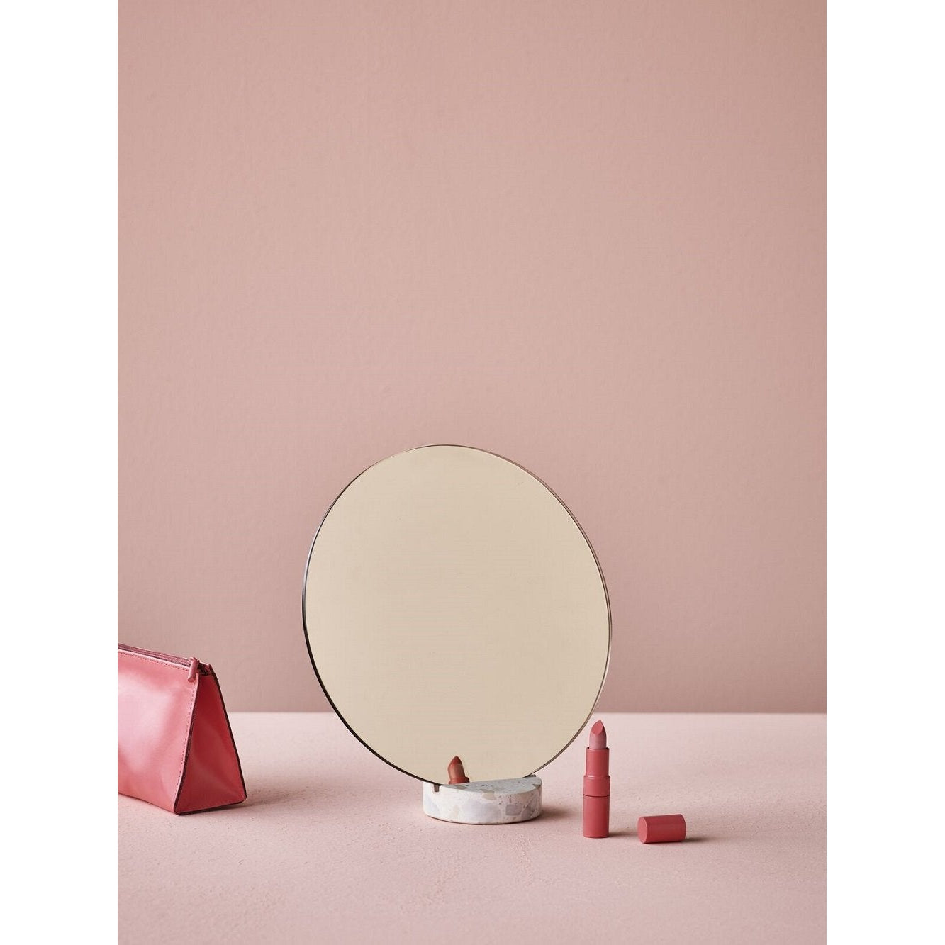 Lucie Kaas Erat spegel vit, 25 cm