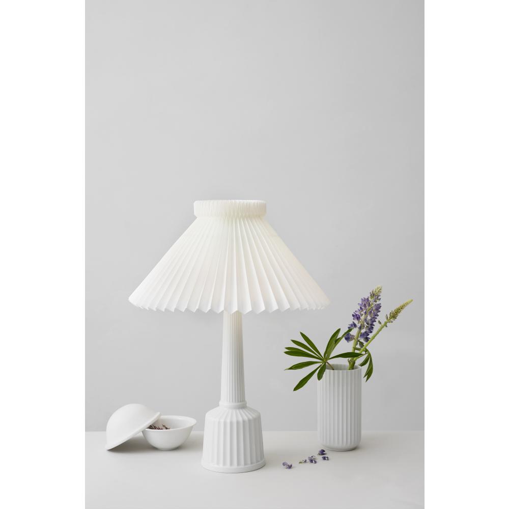 Lyngby Porcelæn Esben Klint Lampe 46 cm, Hvid
