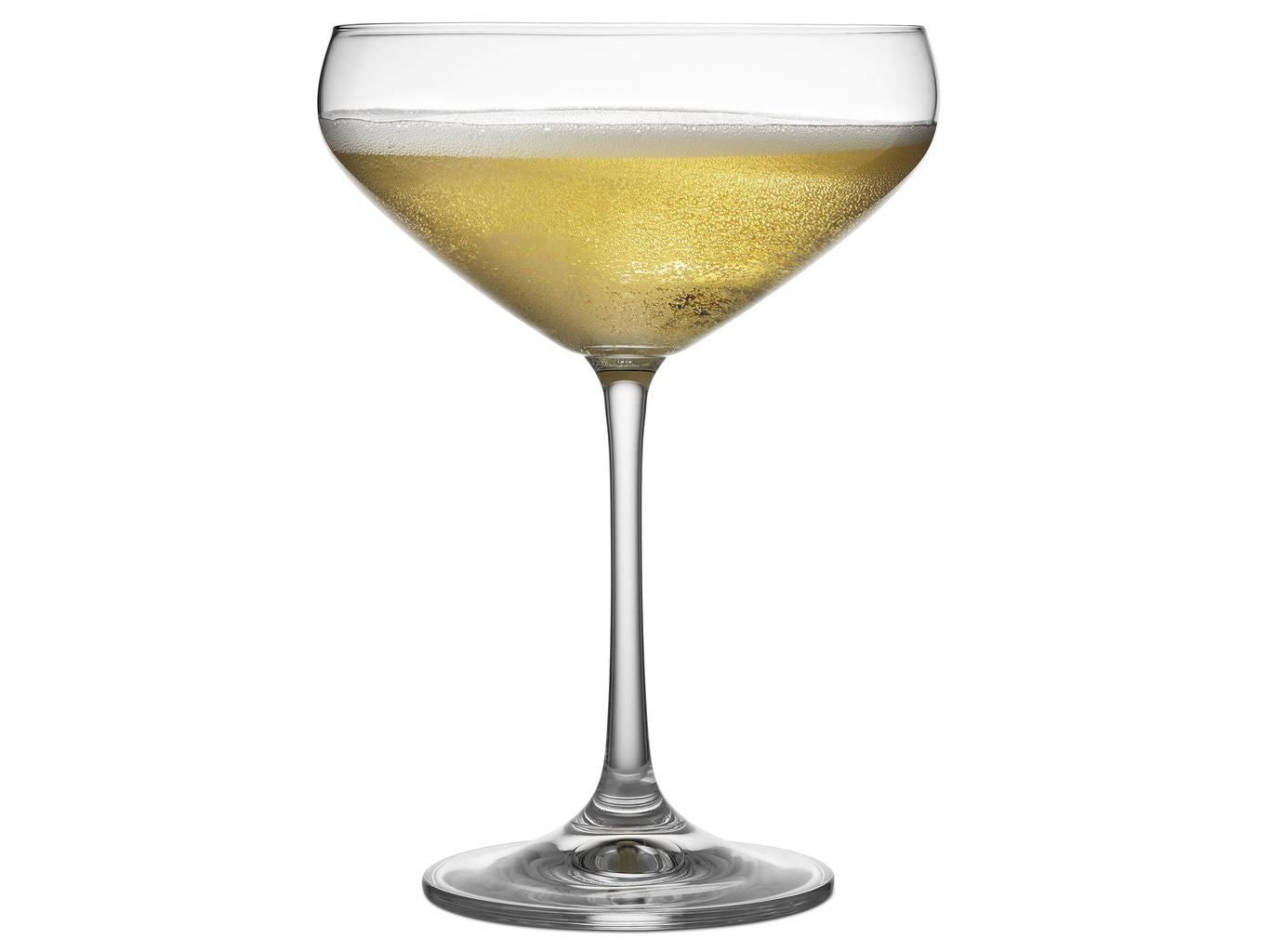 Lyngby Glas Jewel Champagne Bowl 34 Cl, 4 st.