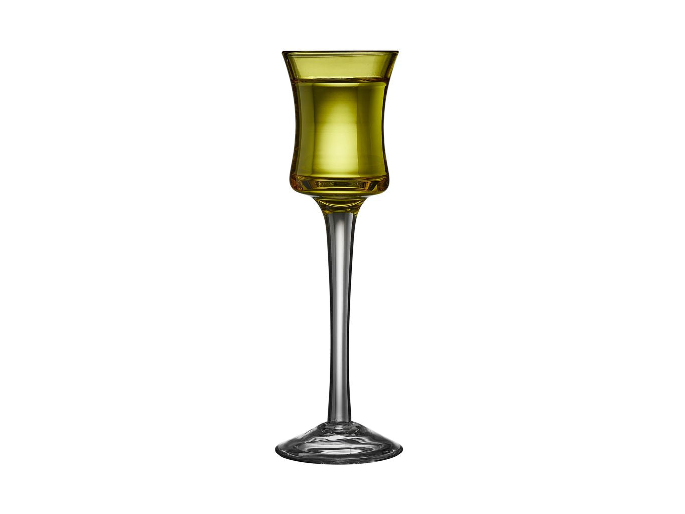 Lyngby Glas Snapseglas Ass. Farver, 6 Stk.