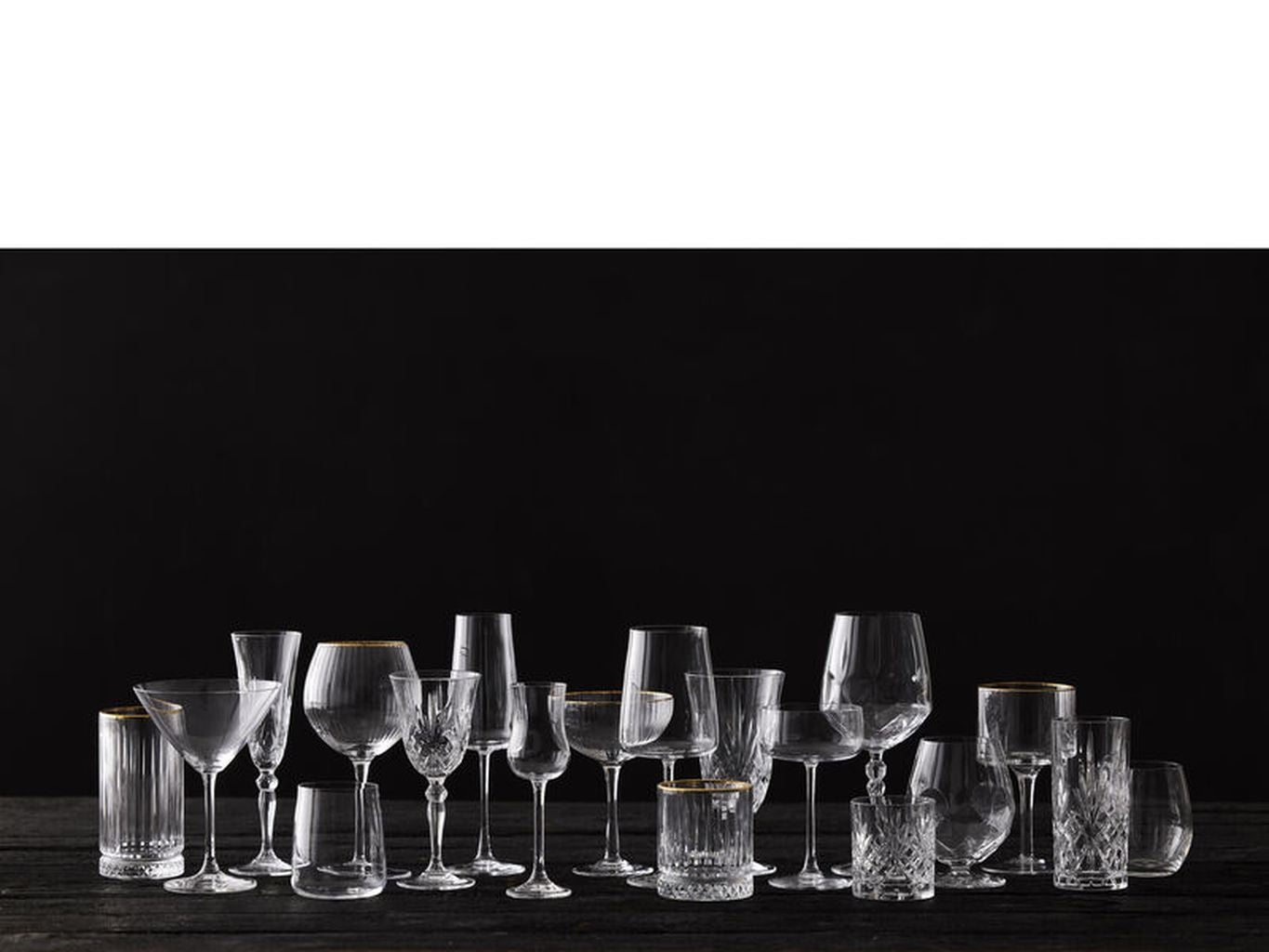 Lyngby Glas Zero Krystal Champagneglas 30 Cl, 4 Stk.
