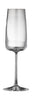Lyngby Glas Zero Crystal Champagne Glass 30 Cl, 4 st.
