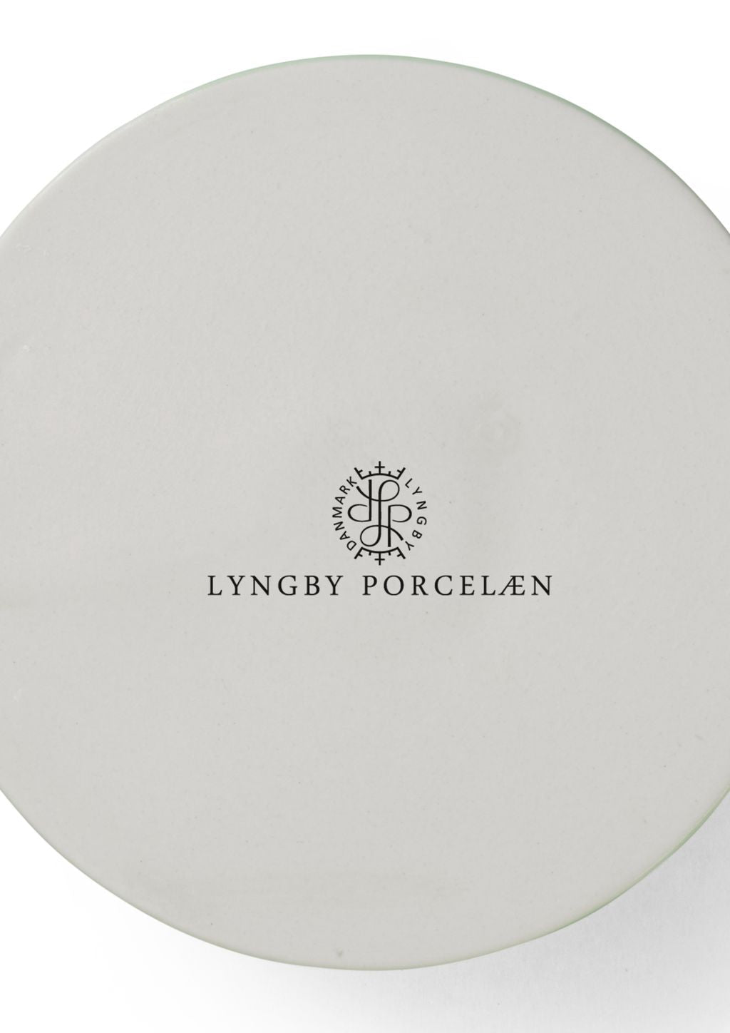 Lyngby Porcelæn Rhombe Color Kronelysestage H3 cm, Grøn
