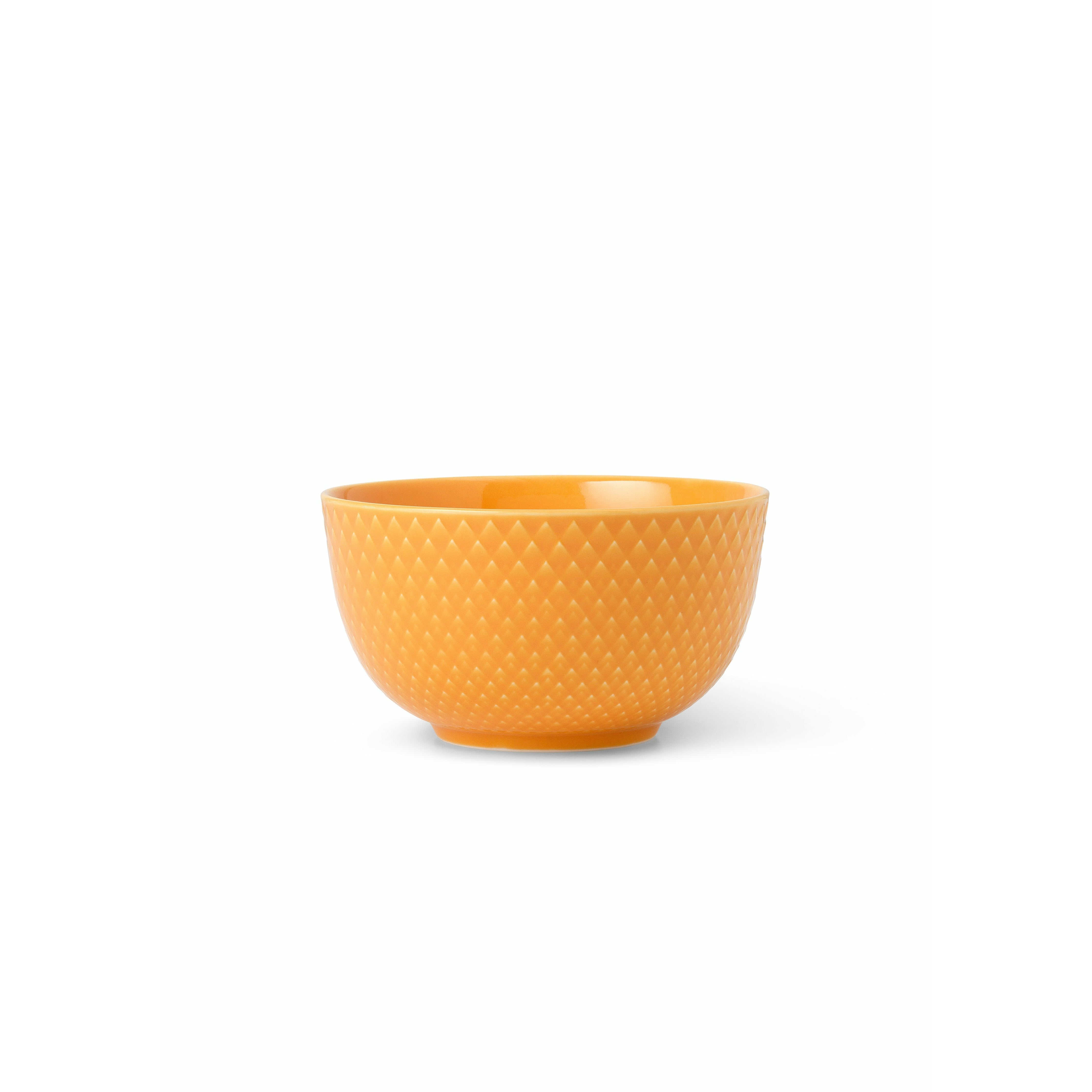 Lyngby Porcelæn Rhombe Color Bowl Porslin Ø11 cm, gul