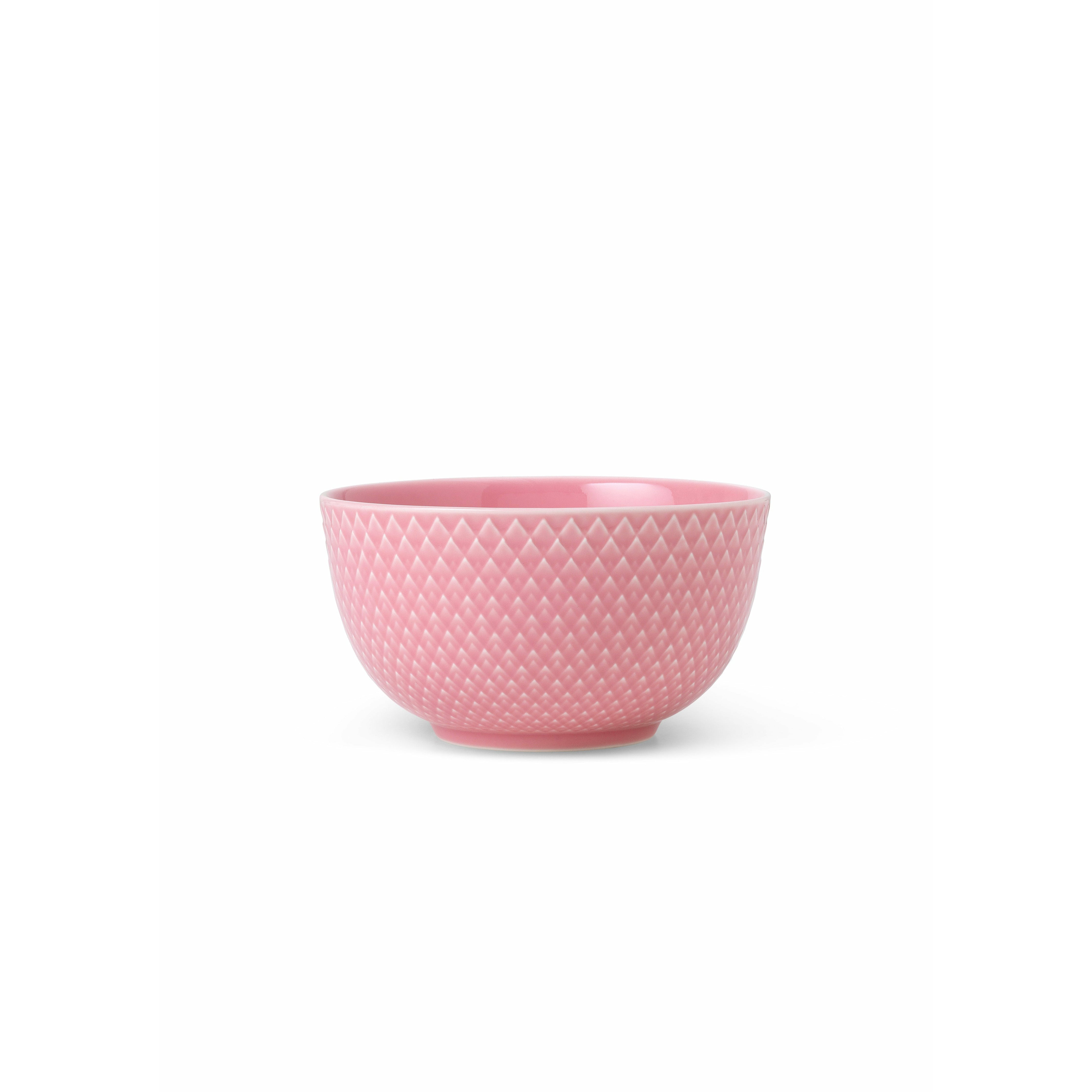 Lyngby Porcelæn Rhombe Color Bowl Porslin Ø11 cm, rosa