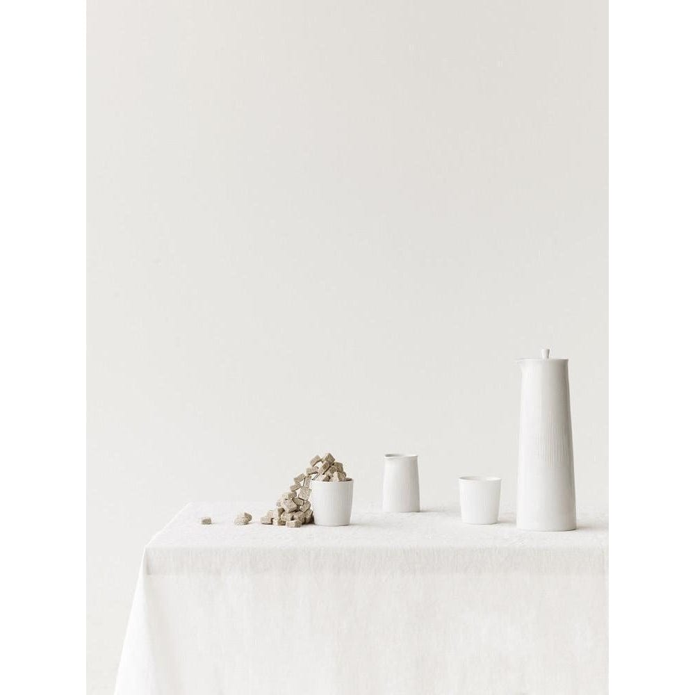 Lyngby Porcelæn Thermodan Sukkerskål, Hvid, 8,9 cm