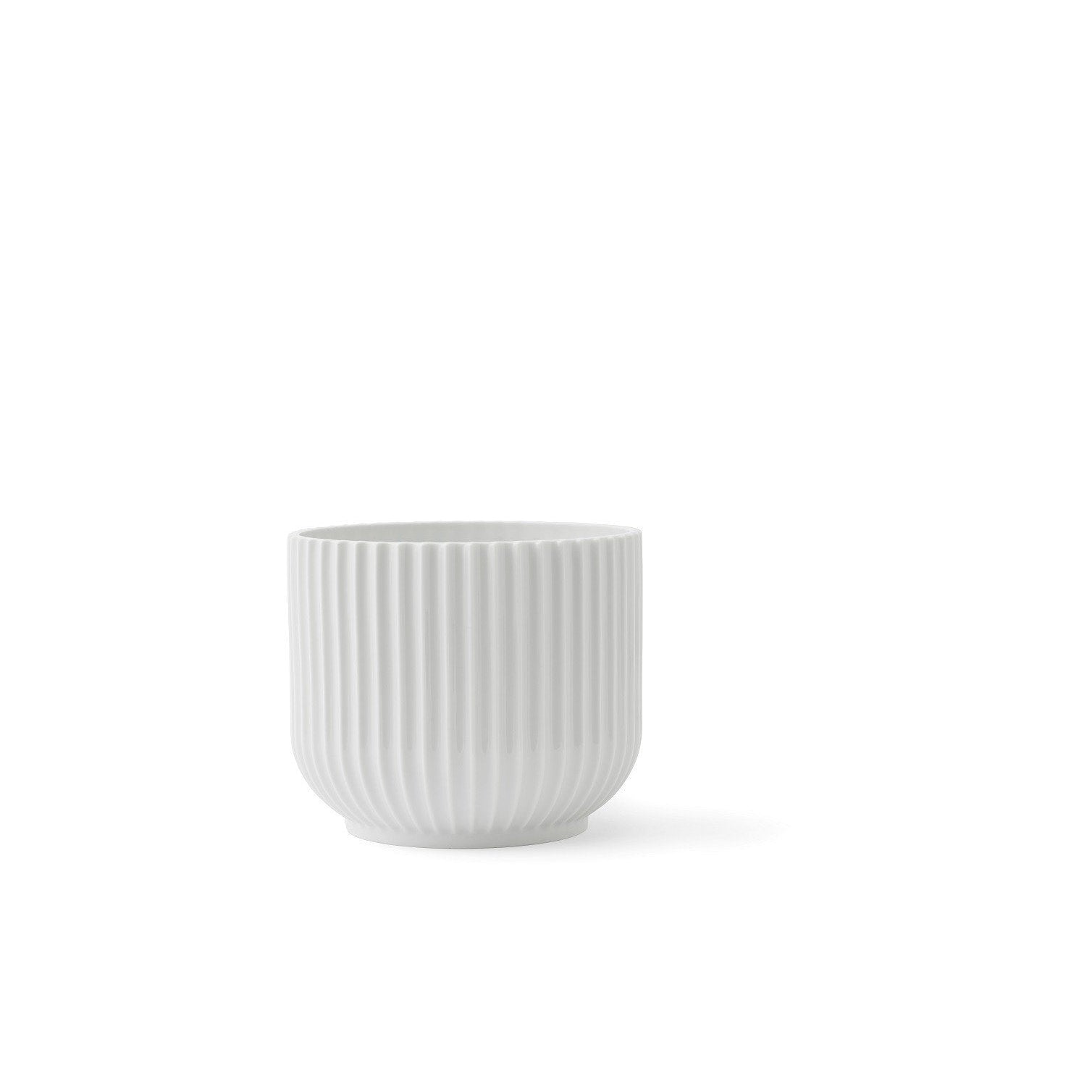Lyngby Porcelæn Urtepotte Hvid, Medium