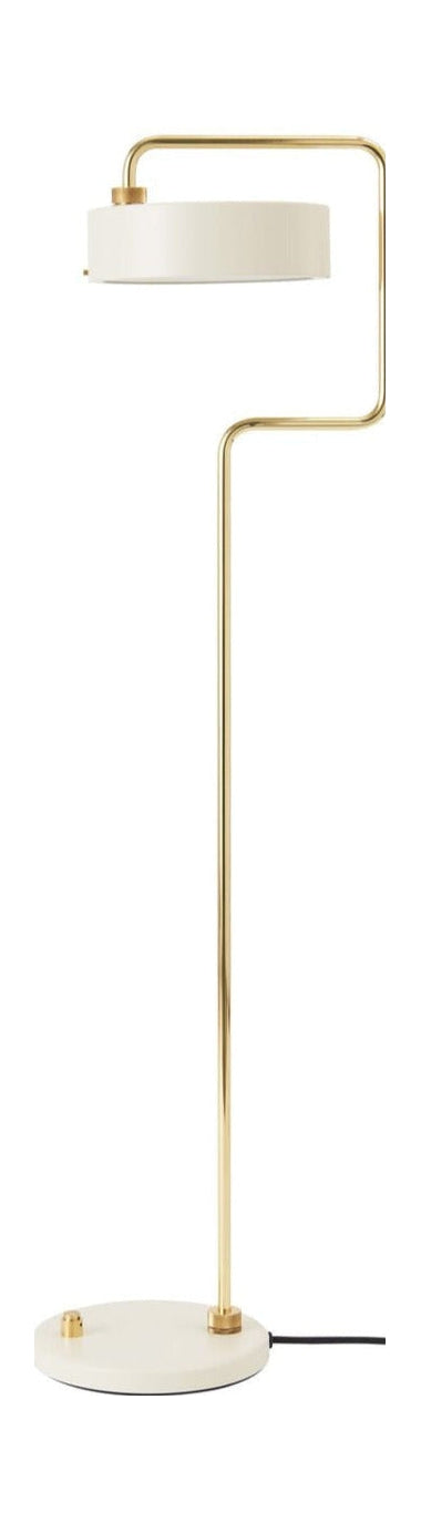 Made by Hand Petite Machine Floor Lamp H: 108 cm, Oyster White