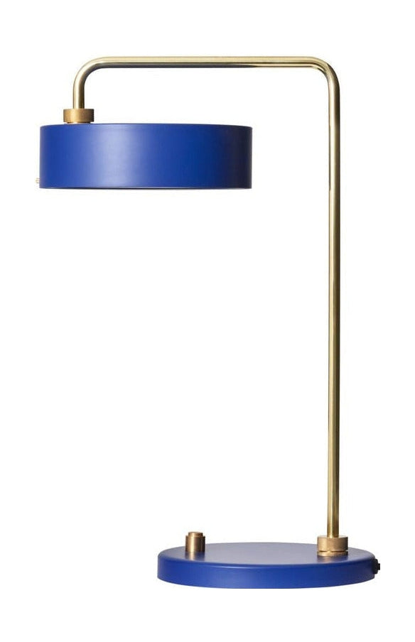 Made by Hand Petite Machine Table Lamp H: 52 cm, Royal Blue