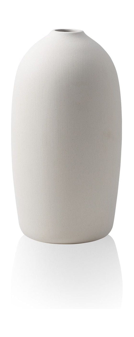 Malling Living Raw Vase 20 Cm, Hvid