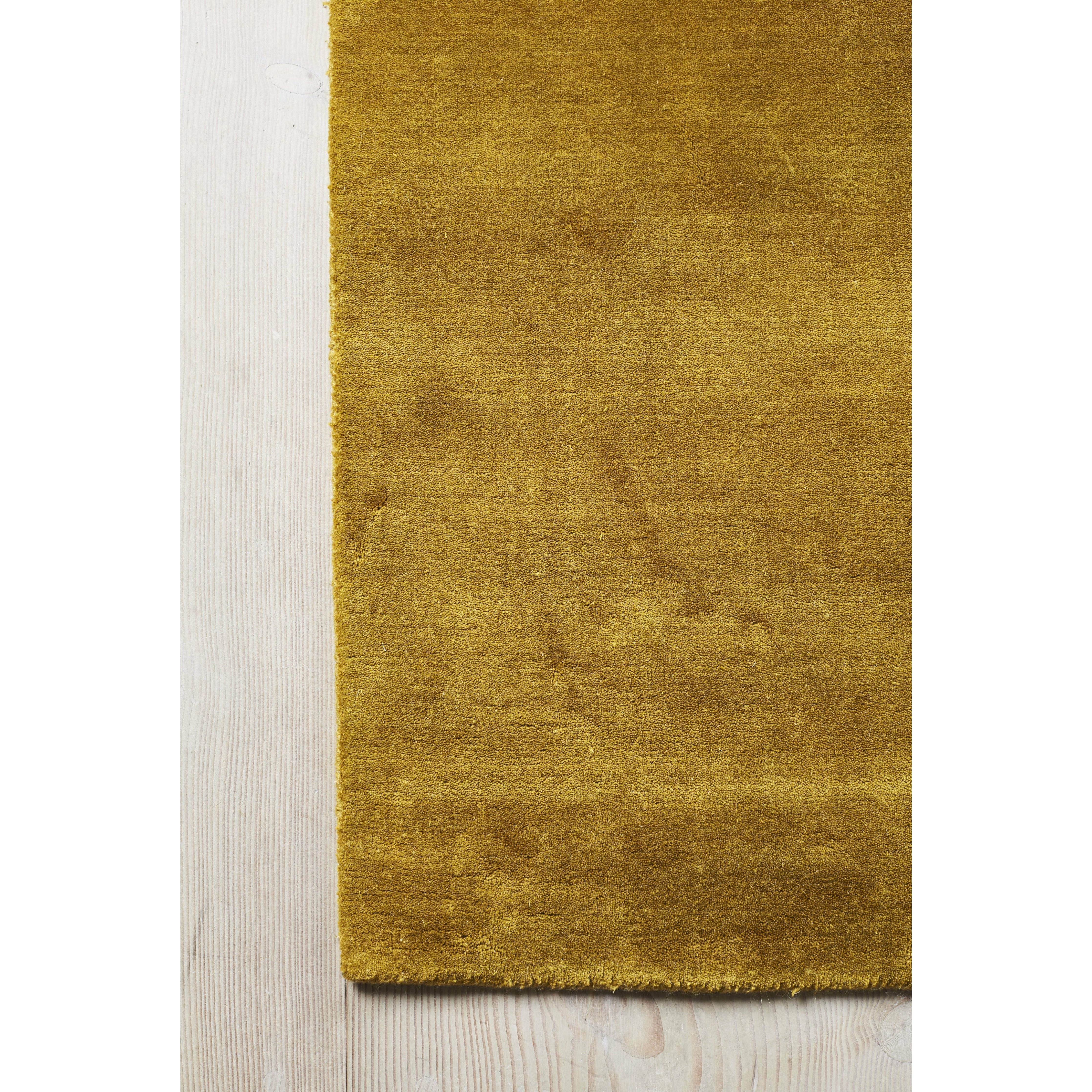 Massimo Earth Bamboo Gulvtæppe Chinese Yellow, 170x240 cm