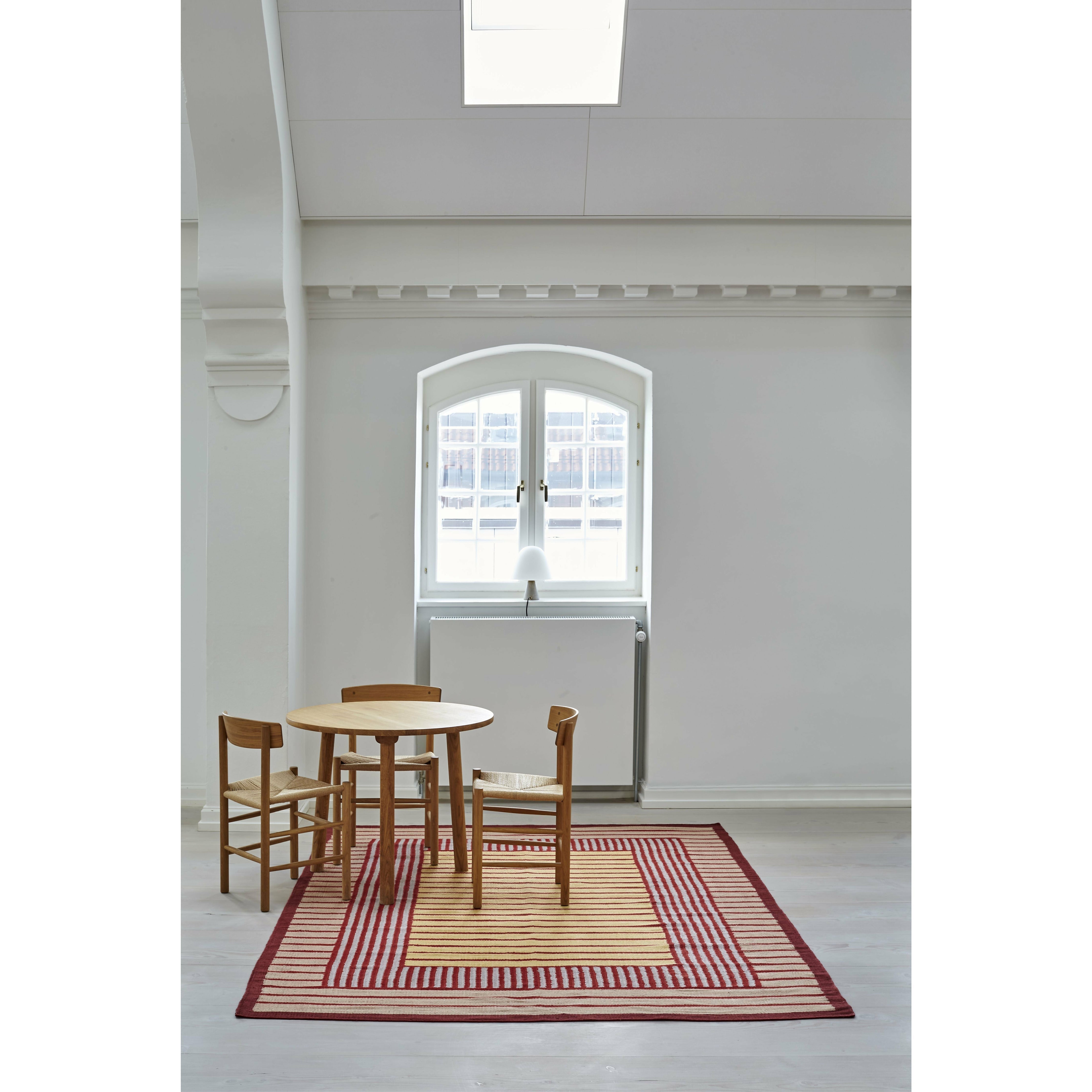 Massimo Hemp Collection by Tanja Kirst Gulvtæppe 250x350, Rød