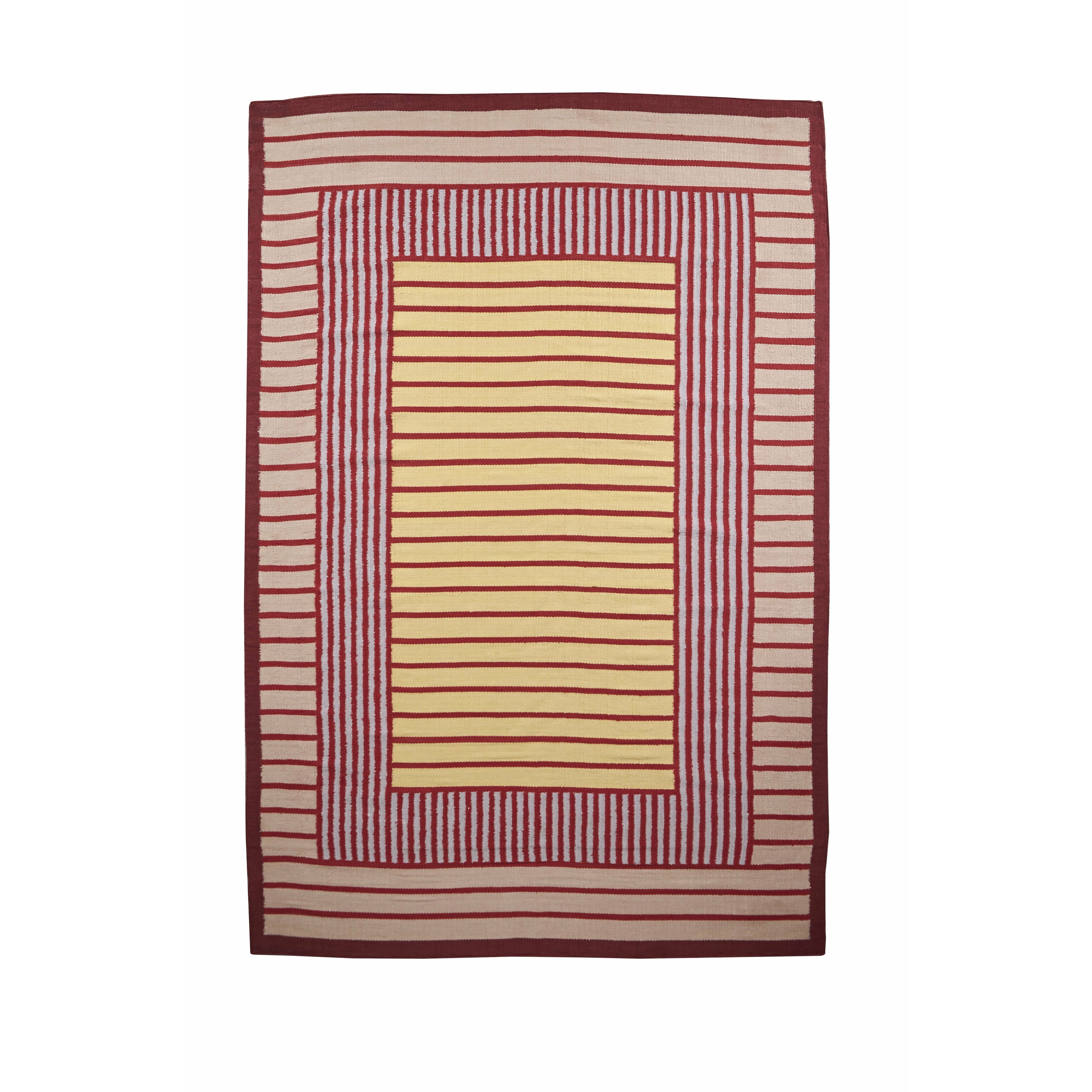 Massimo Hamp Collection av Tanja Kirst Carpet 250x350, Red