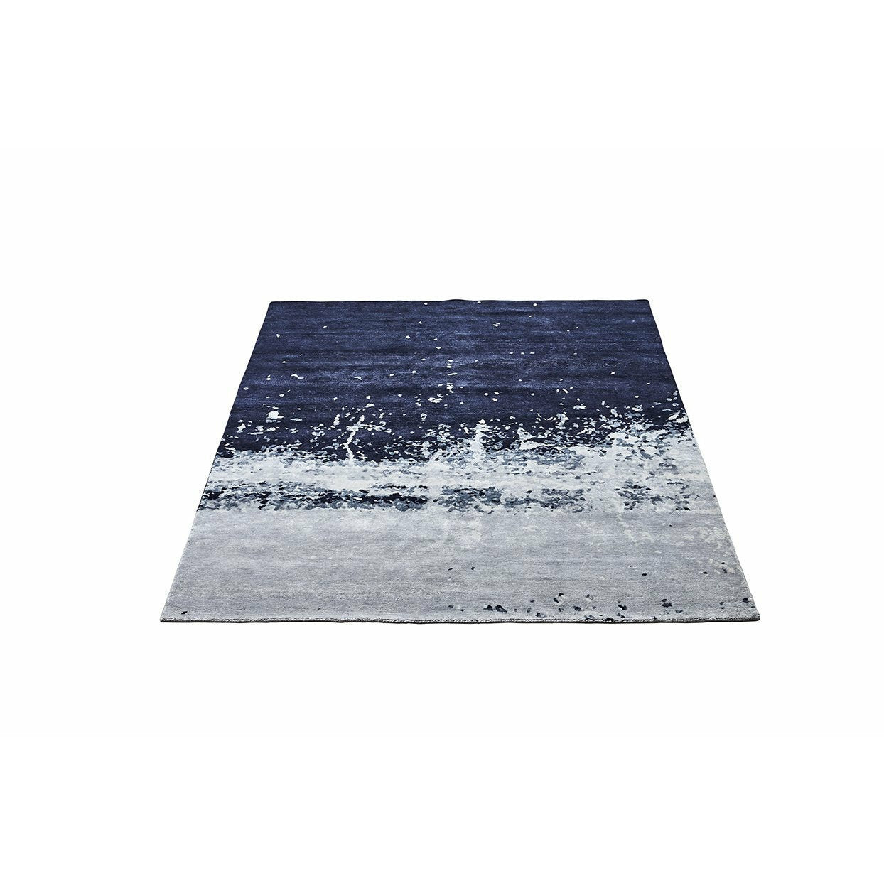 Massimo STARDUST matta blå jord bambu, 200x300 cm