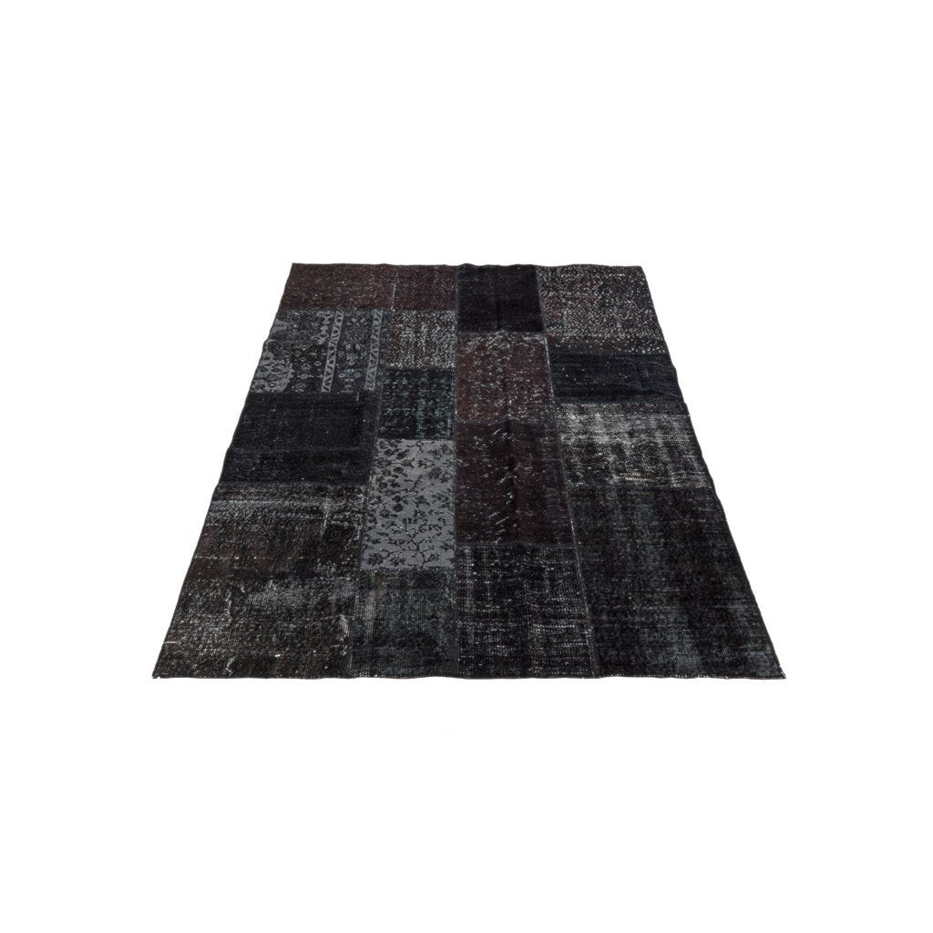 massimo Vintage matta svart, 170x240 cm