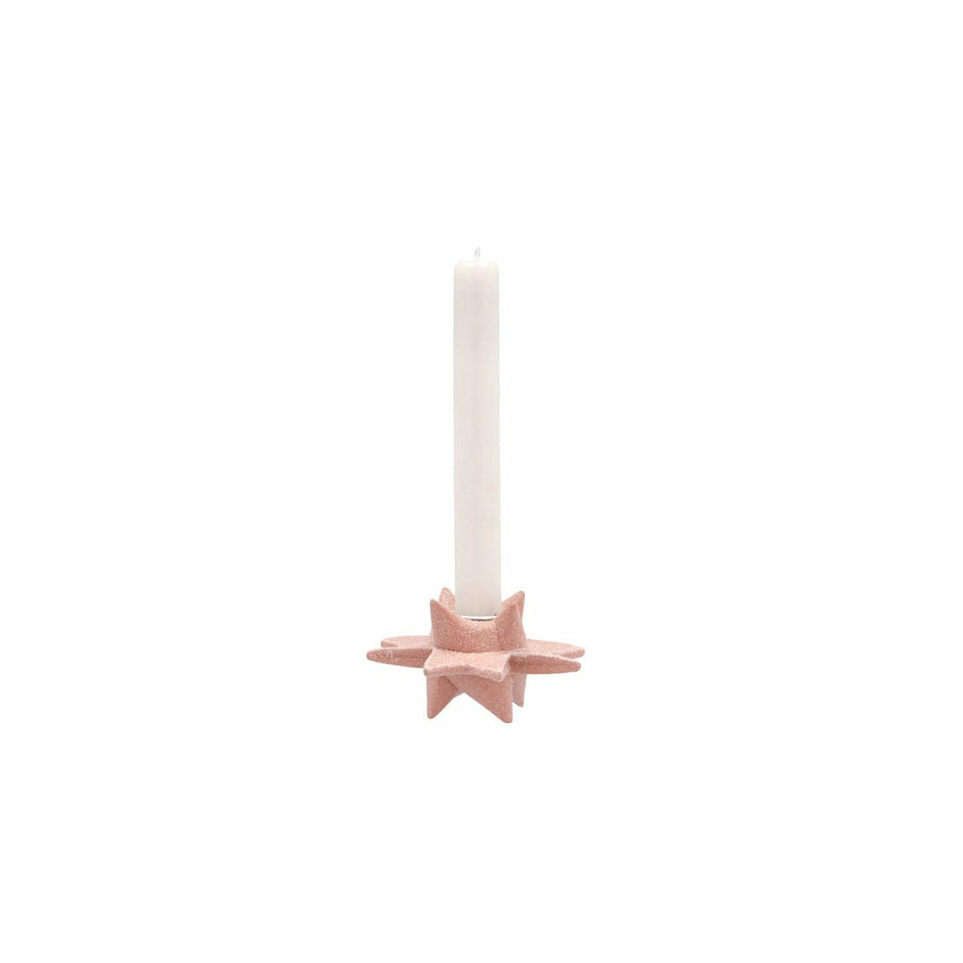 Medusa-Copenhagen Star Shot Candlestick för Kronelys Pink, 2 st.