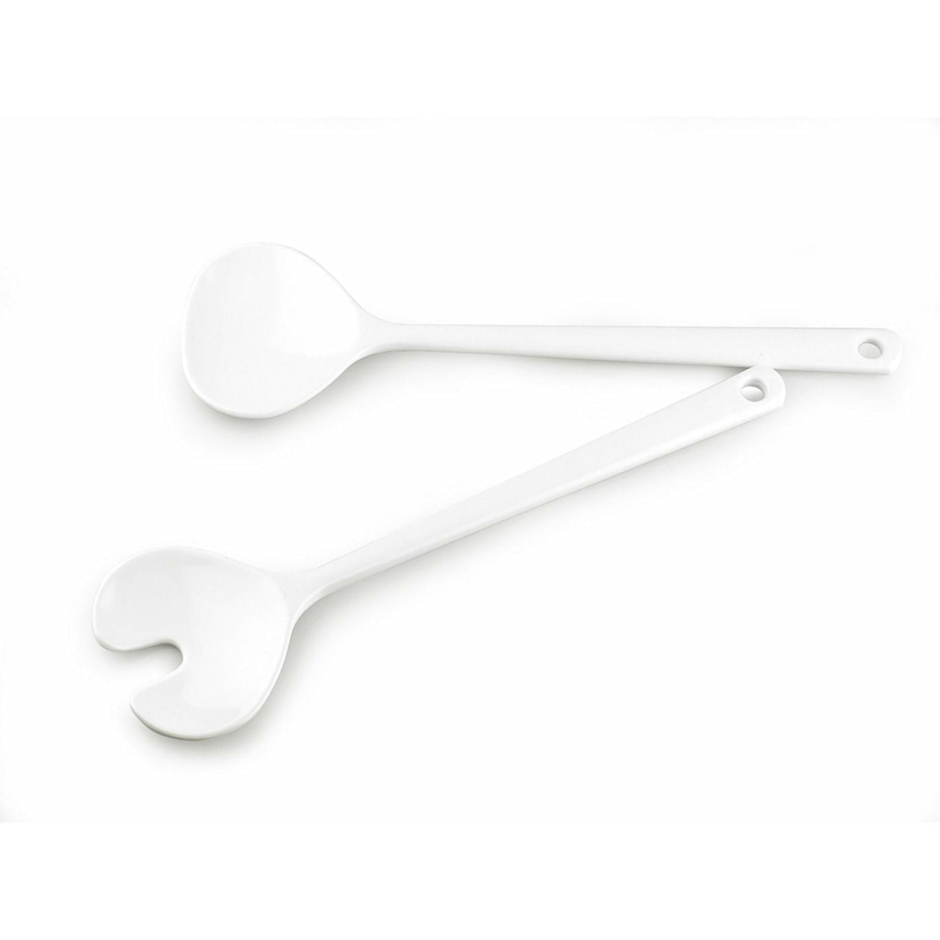 Mepal Bloom Salad Cutery 2 Parts, White