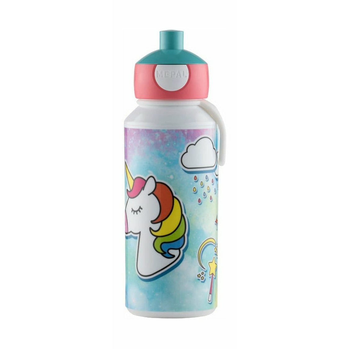Mepal Pop-up Unicorn Drinking Bottle, 0,4 L