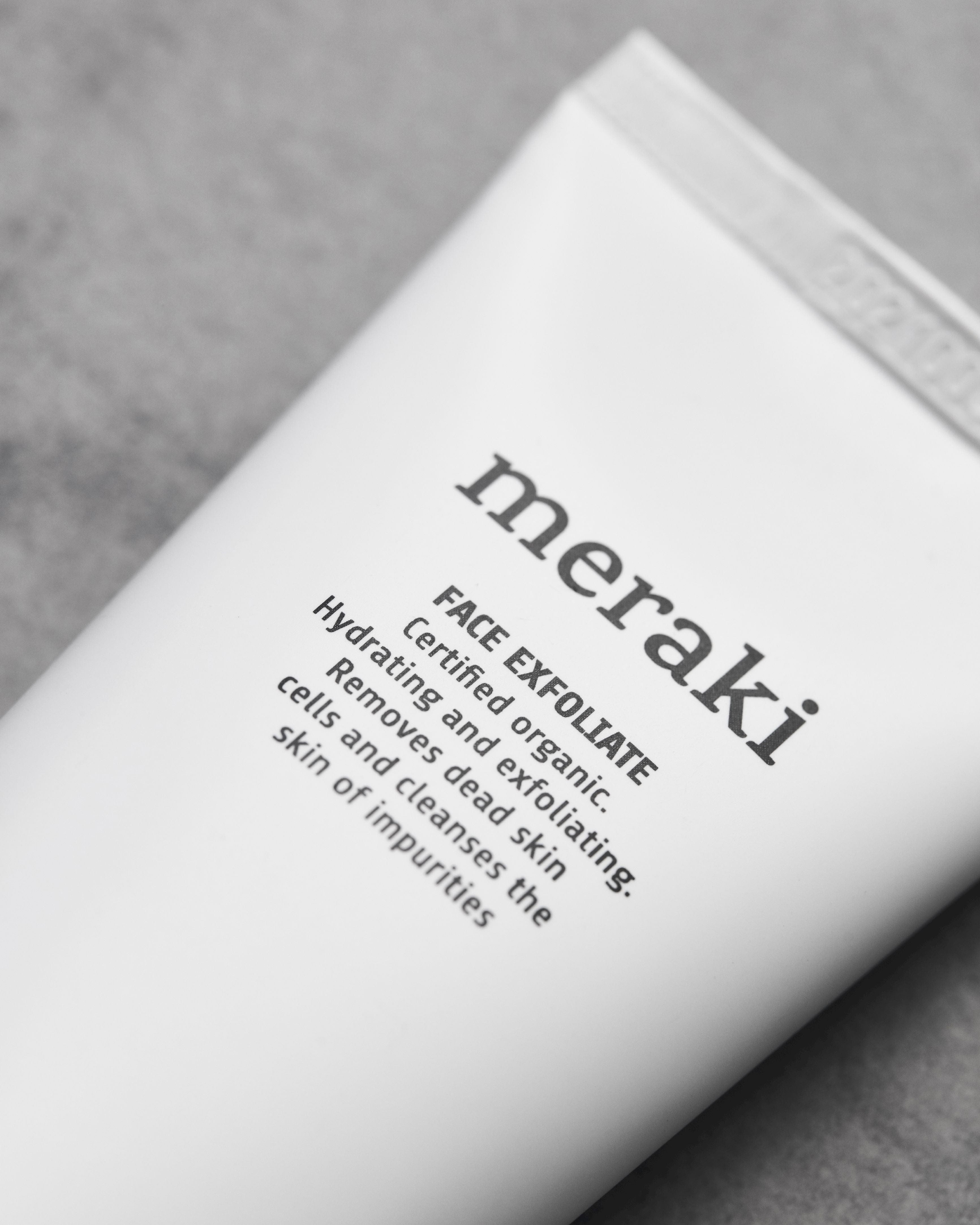 Meraki Exfolierande mask