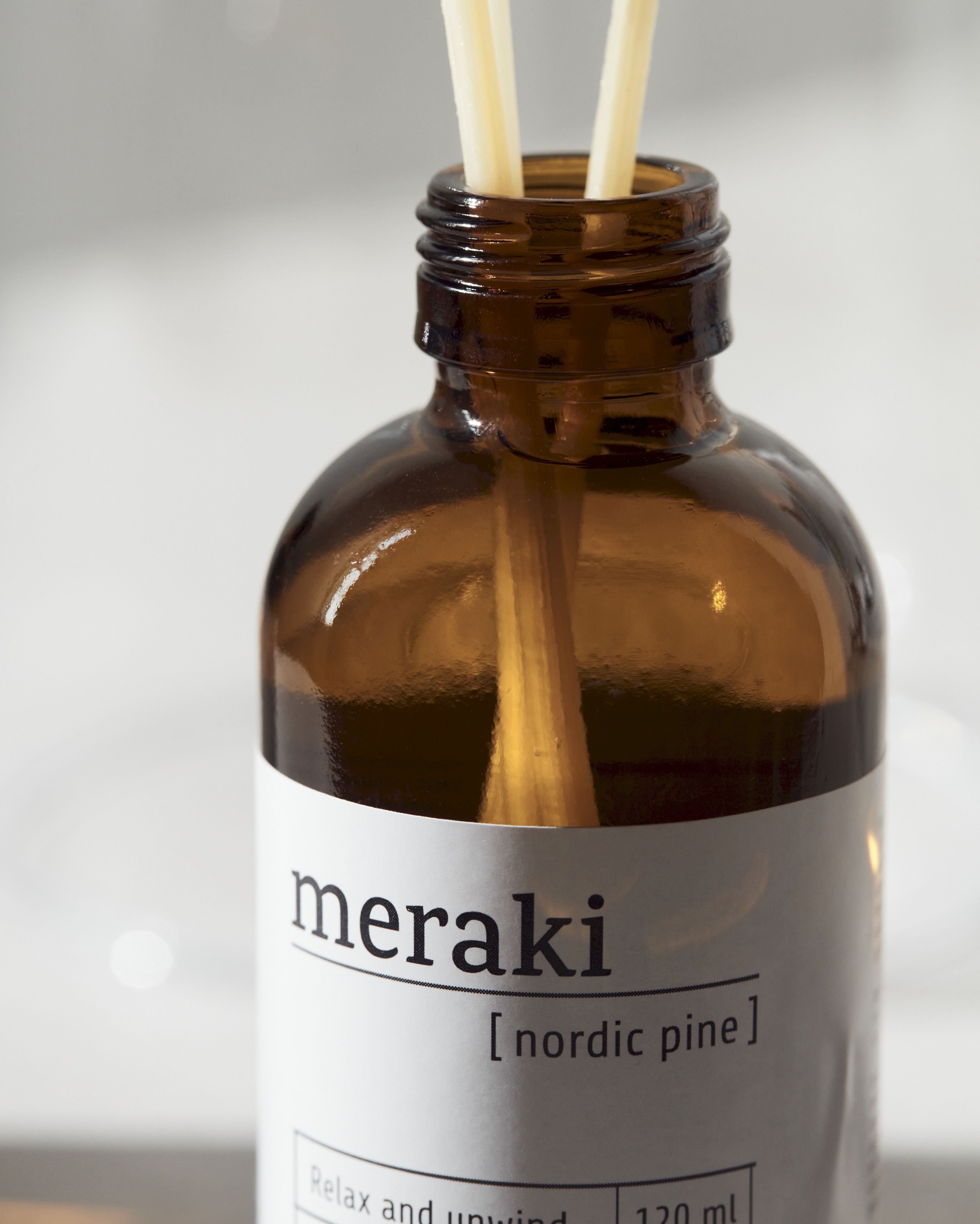 Meraki Duftfrisker med 7 Pinde 120 ml, Nordic Pine