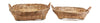 Meraki Tradition Bumbusbukv set med 2, Øxh 50x18 & 45x14 cm