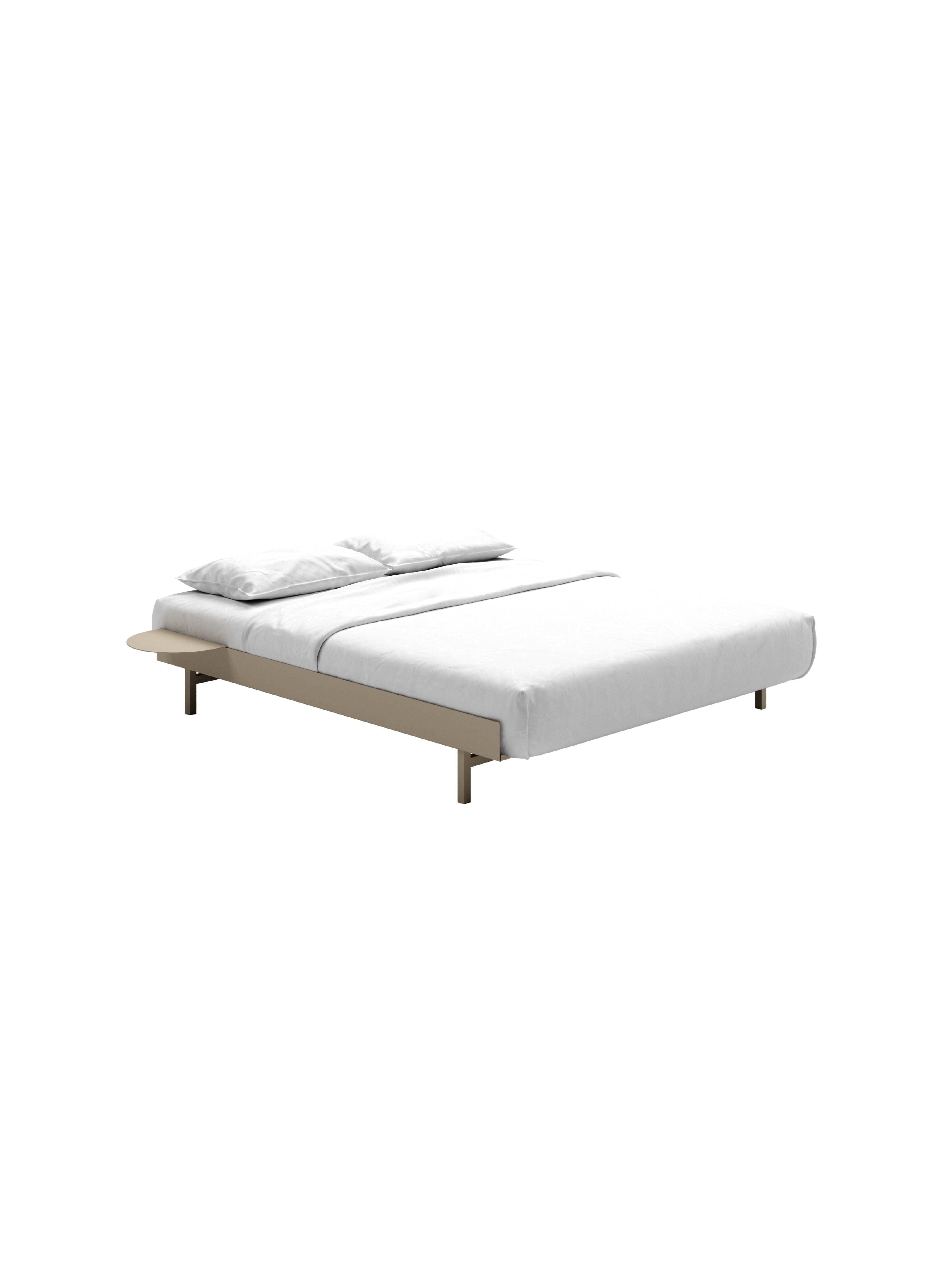 Moebe Säng med 1 sängbord 90-180 cm, sand