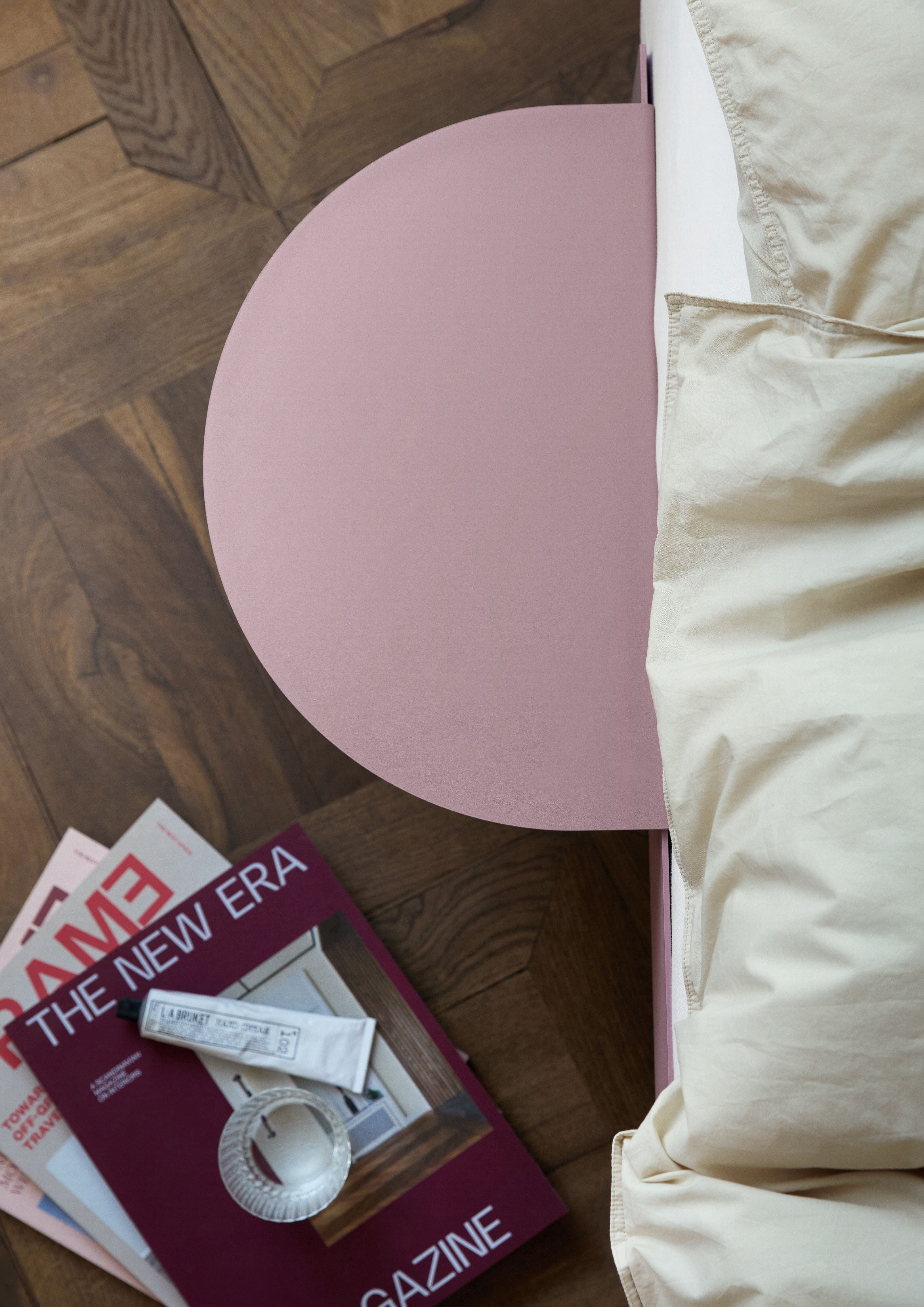 Moebe Säng med 1 sängbord 90 cm, dammig ros